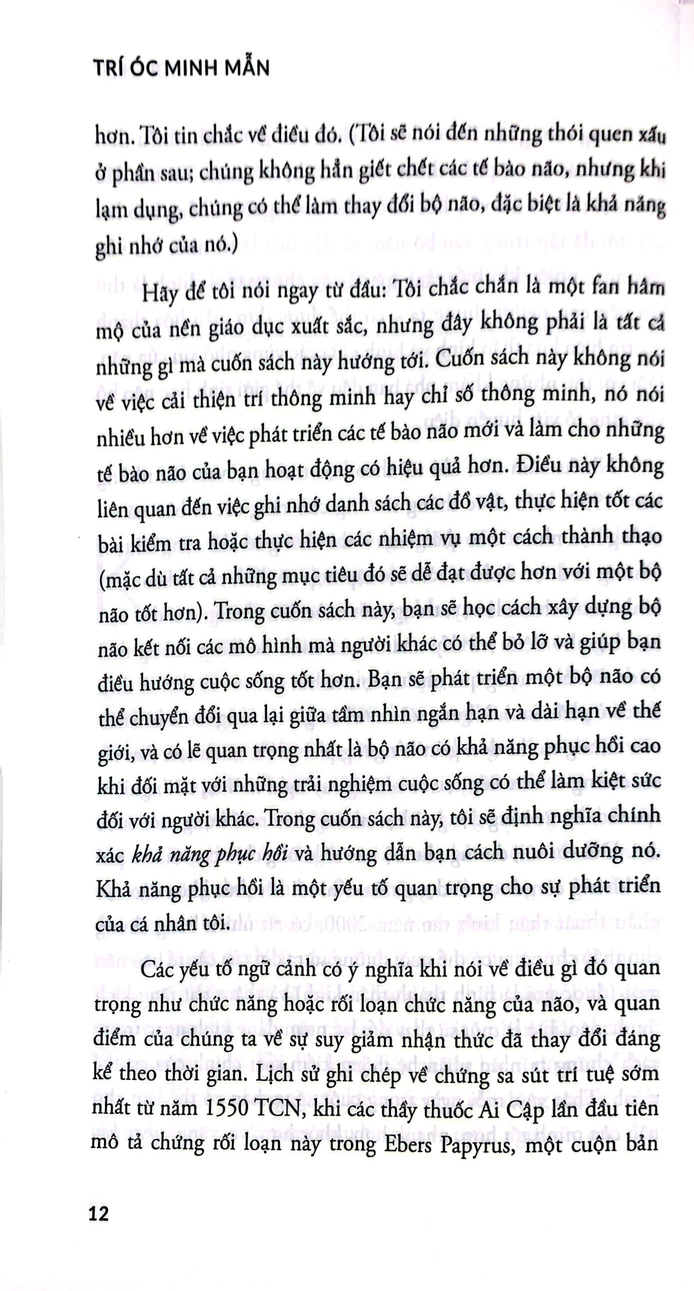 trí óc minh mẫn: để não bộ sắc bén ở mọi lứa tuổi