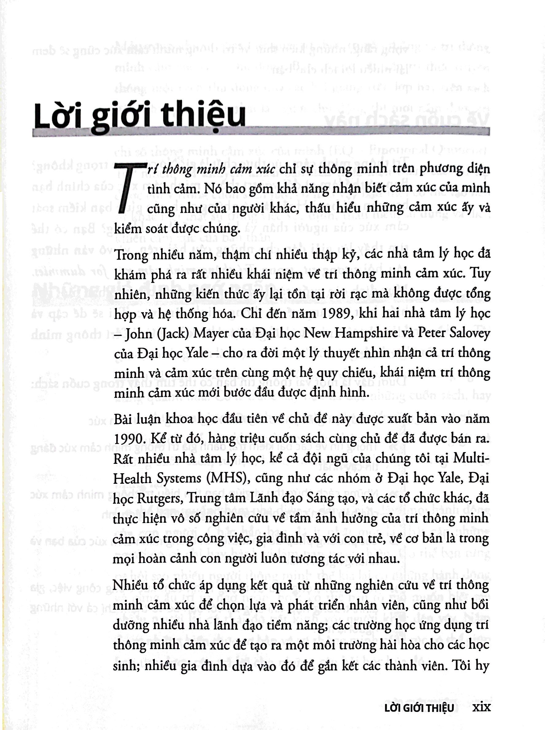 trí thông minh cảm xúc for dummies