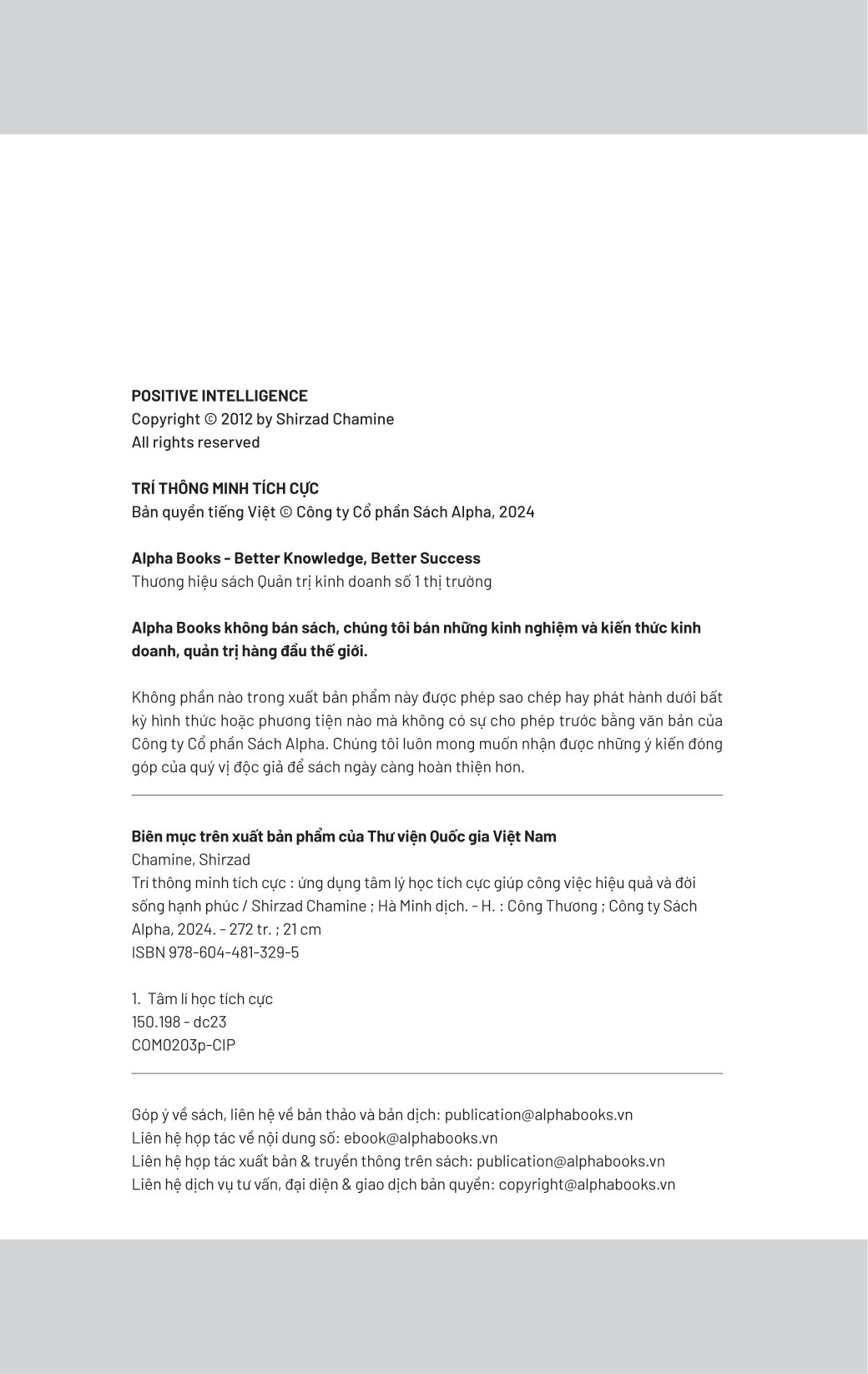 trí thông minh tích cực (tái bản 2024)