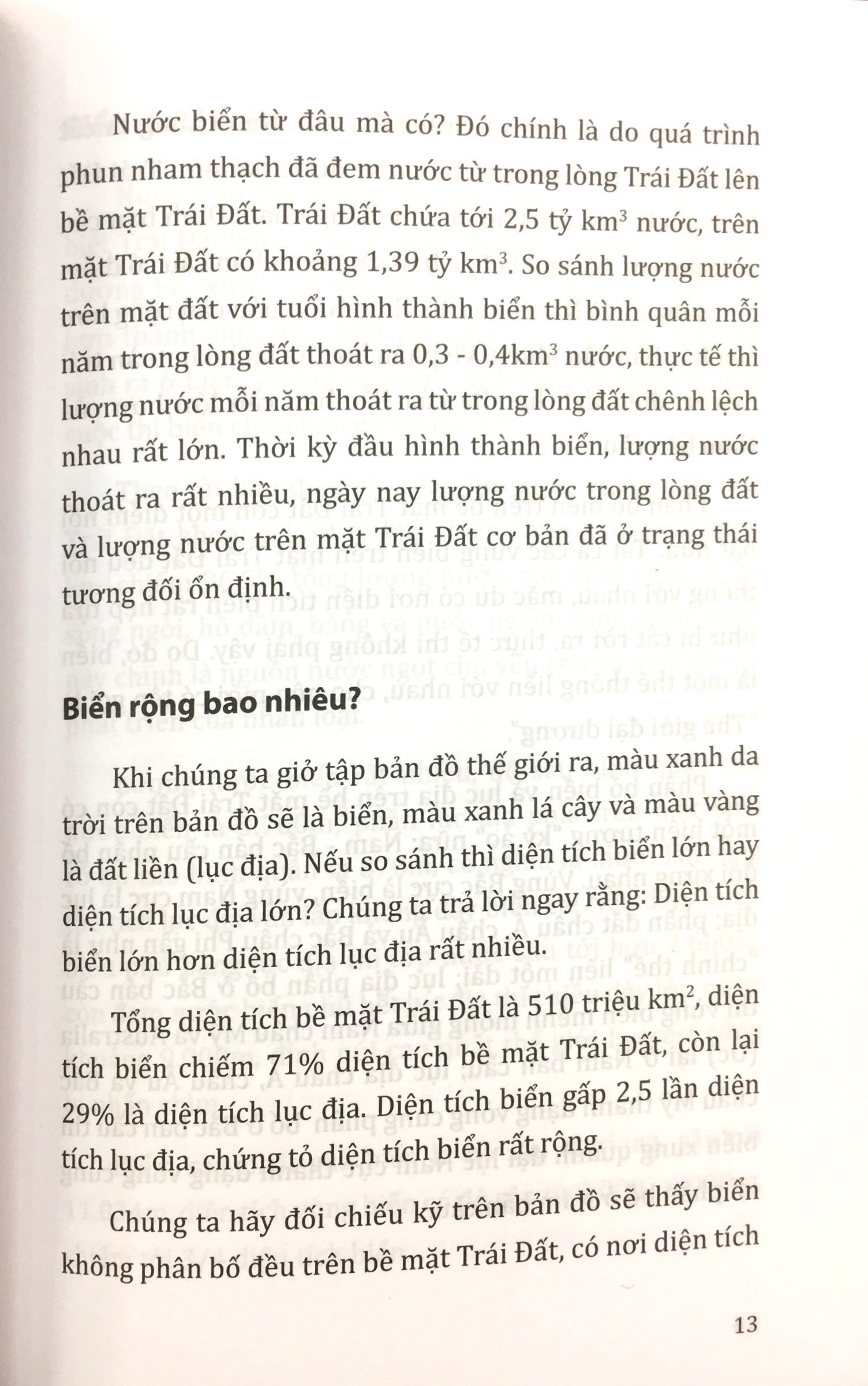 tri thức bách khoa - biển và môi trường tự nhiên