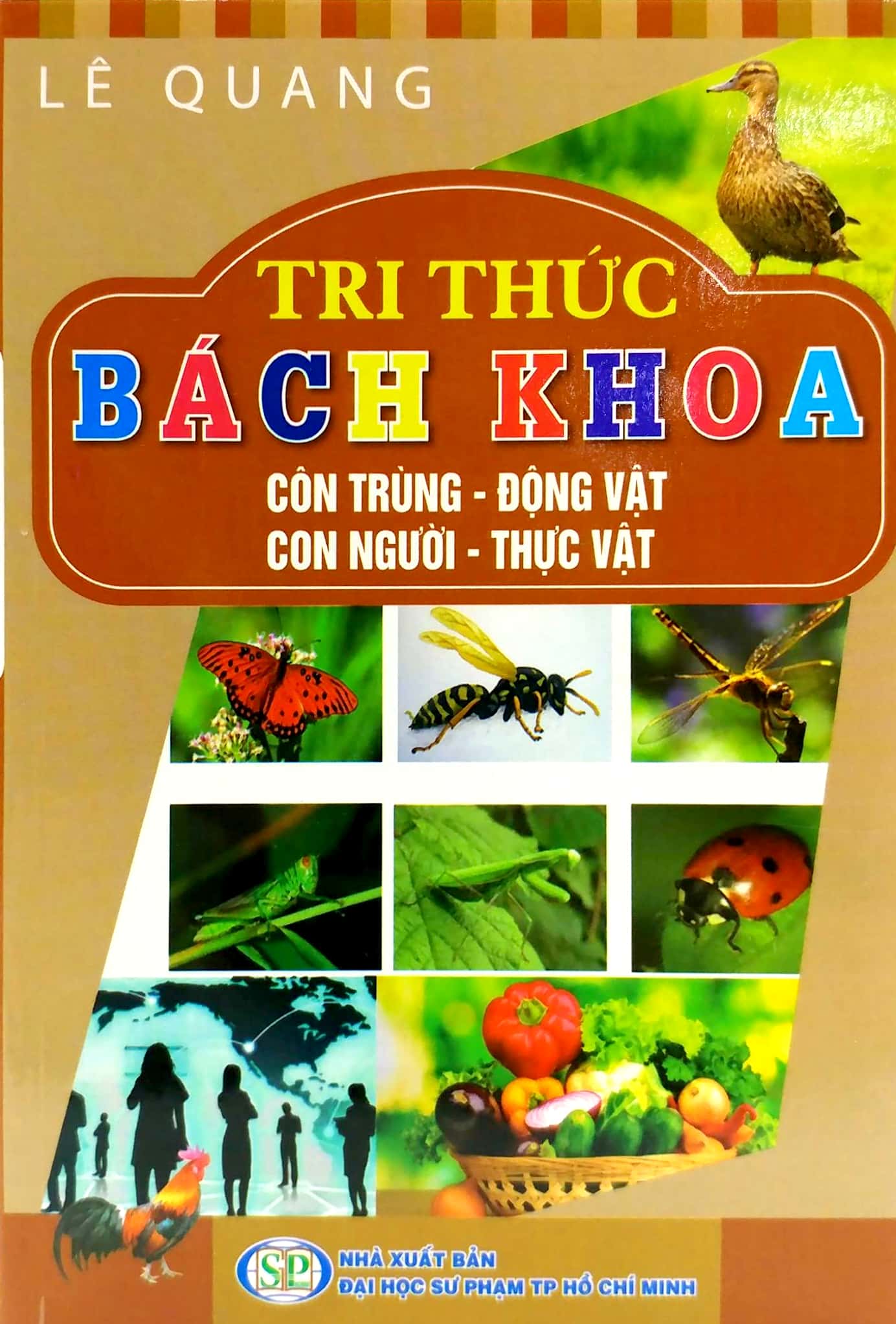 tri thức bách khoa - côn trùng, động vật, con người, thực vật