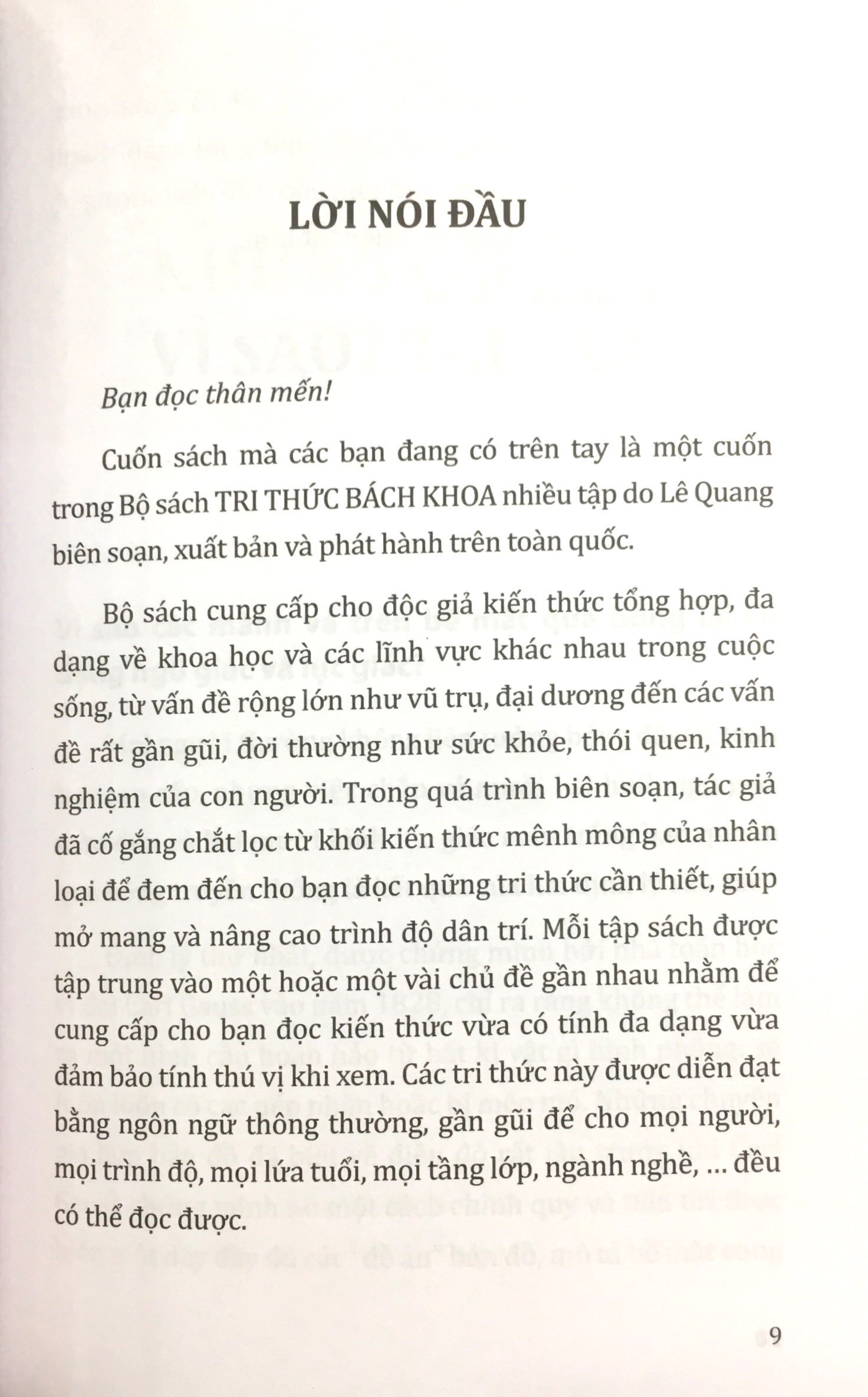 tri thức bách khoa - mẹ ơi tại sao