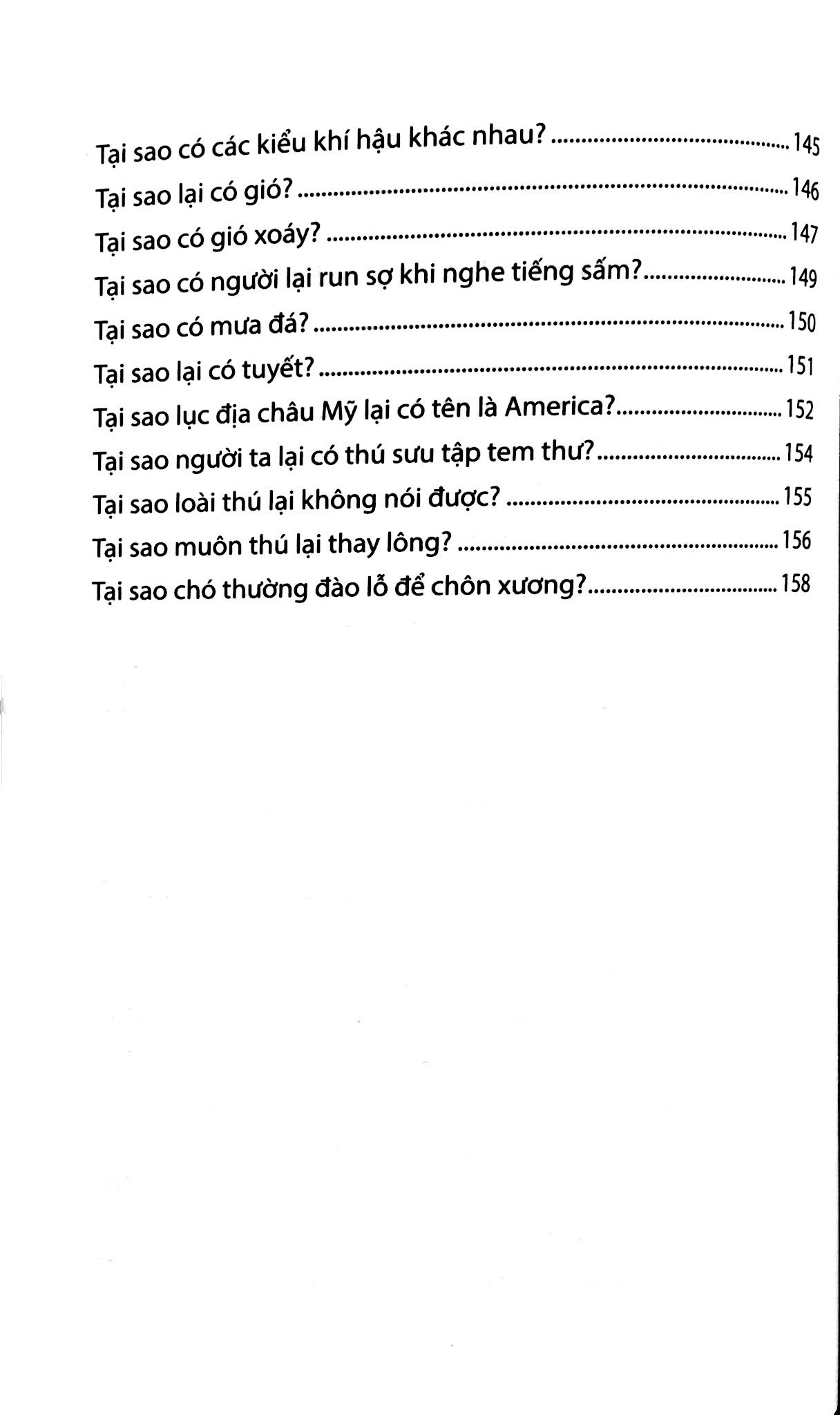 tri thức bách khoa - những câu hỏi tại sao