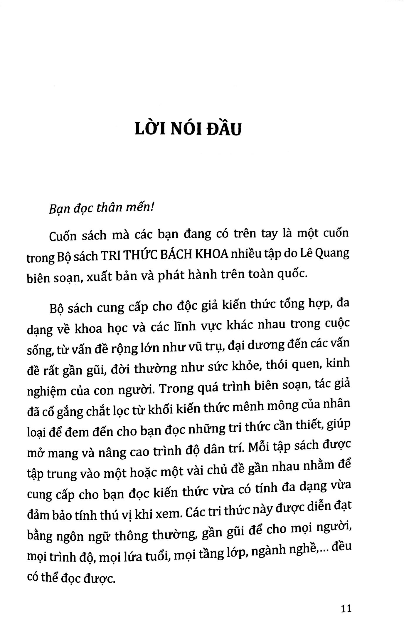 tri thức bách khoa - những câu hỏi tại sao