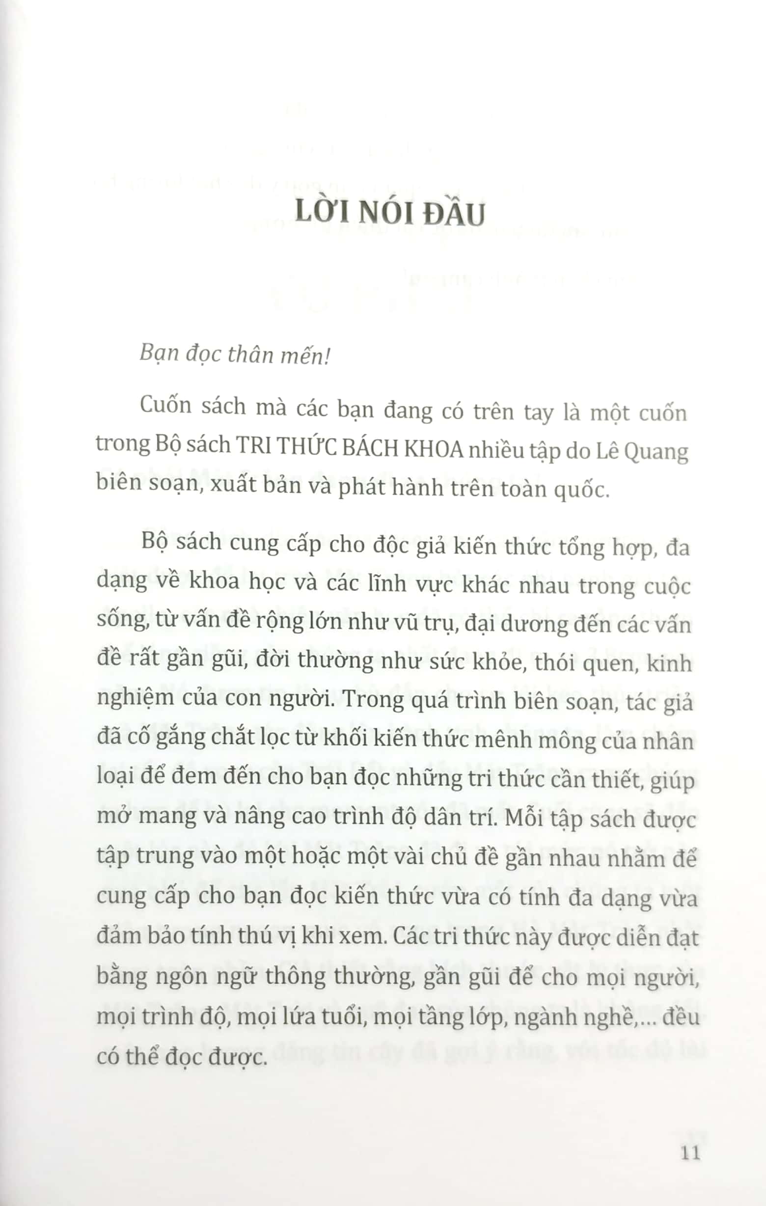 tri thức bách khoa - những hiểu biết về cuộc sống