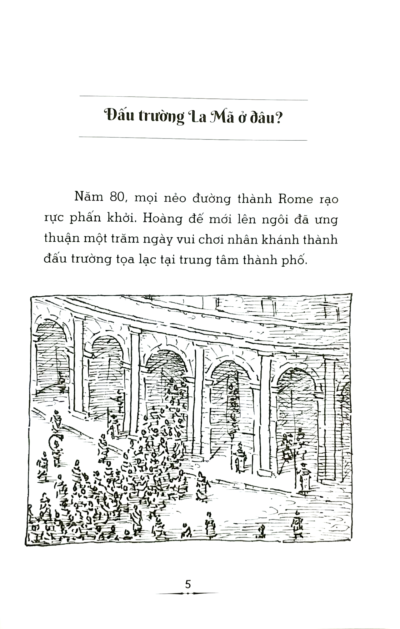 tri thức phổ thông - đấu trường la mã ở đâu?