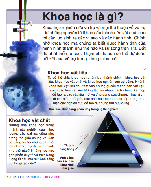 tri thức trong lòng bàn tay - bách khoa thiếu nhi khoa học (tái bản)