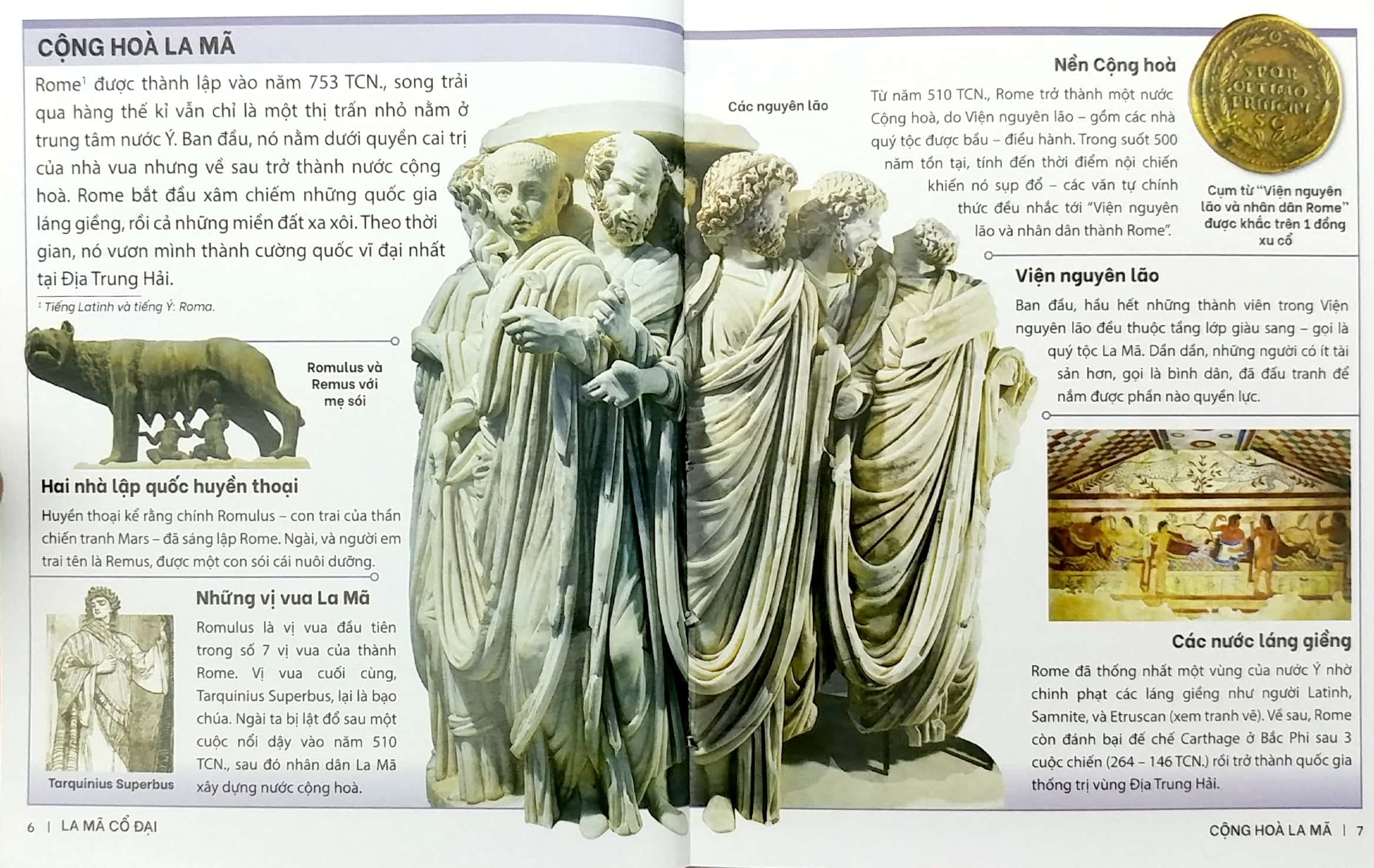 tri thức trong lòng bàn tay - bách khoa thiếu nhi - la mã cổ đại