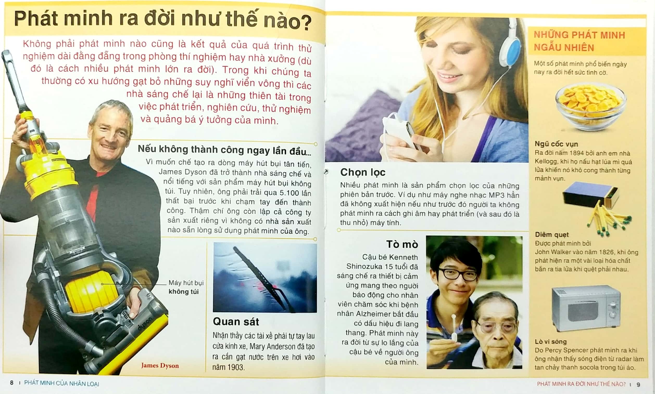 Tri Thức Trong Lòng Bàn Tay - Bách Khoa Thiếu Nhi - Phát Minh Của Nhân Loại - Bìa Cứng (Tái Bàn 2025)