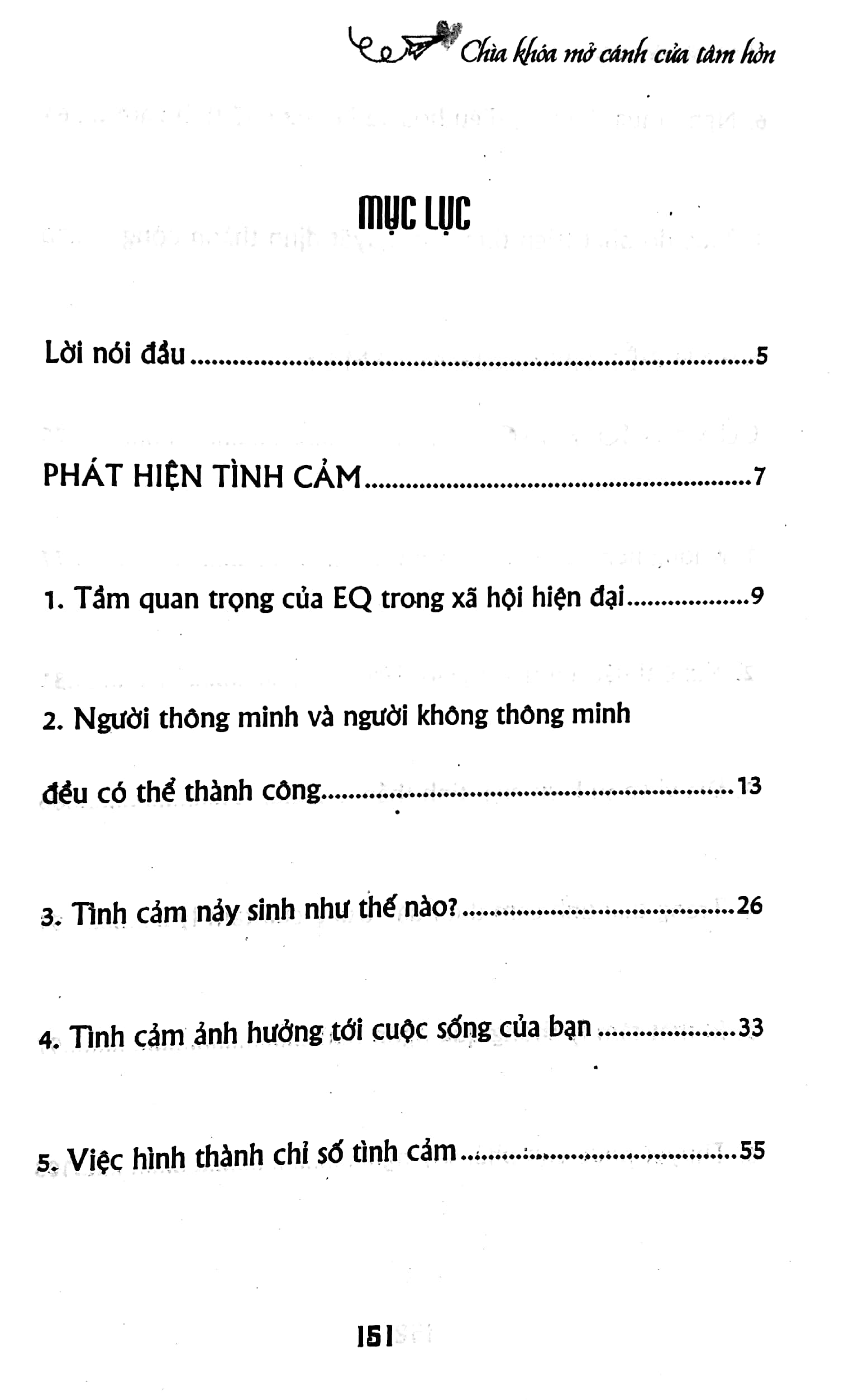 trí tuệ cảm xúc - chìa khóa mở cánh cửa tâm hồn