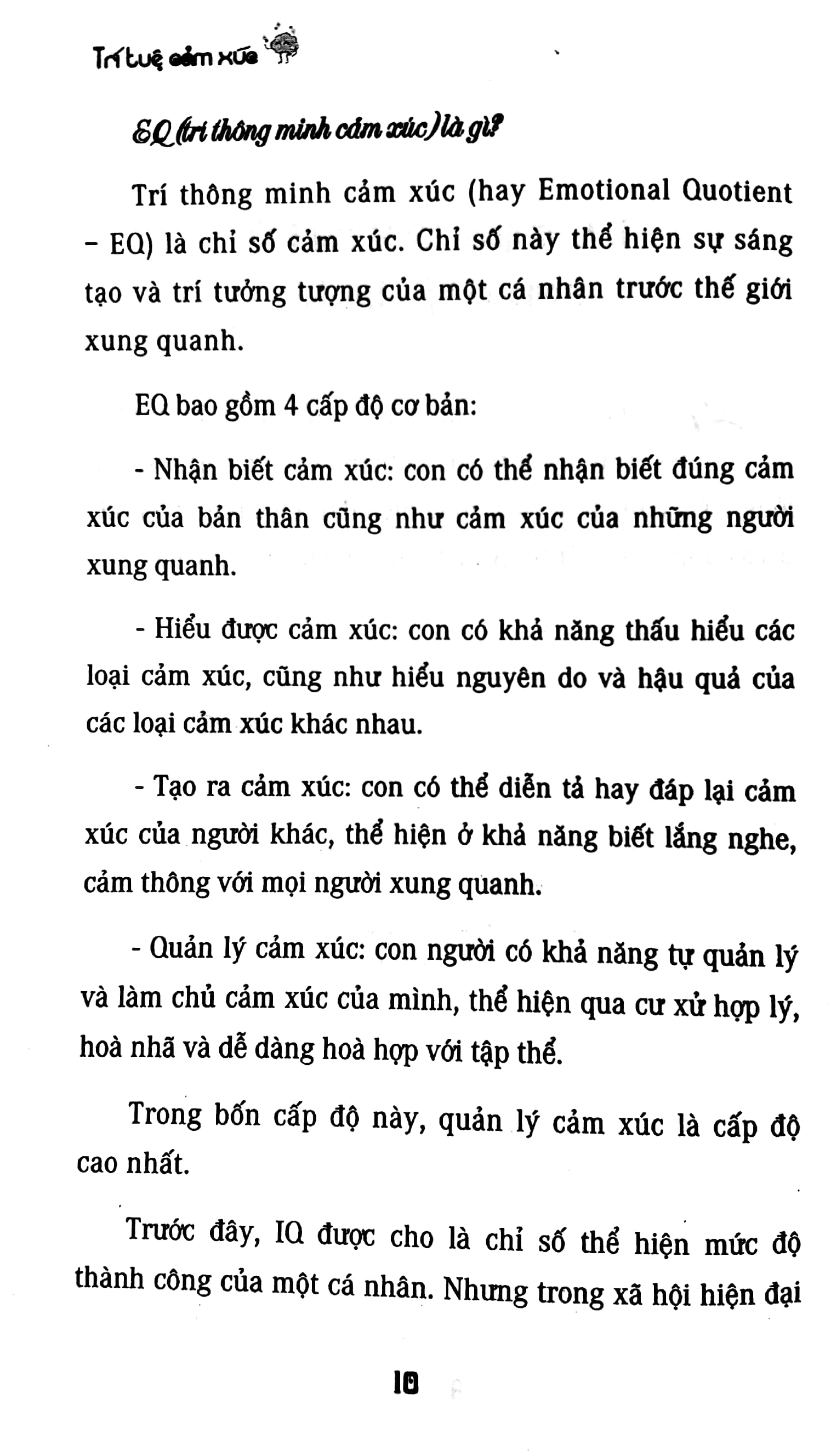 trí tuệ cảm xúc - chìa khóa mở cánh cửa tâm hồn