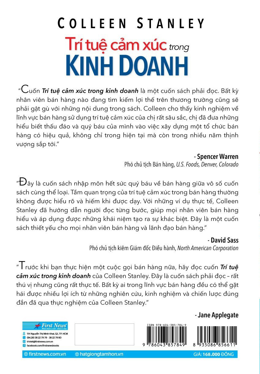 trí tuệ cảm xúc trong kinh doanh - bí quyết kết nối và thu phục khách hàng hiệu quả