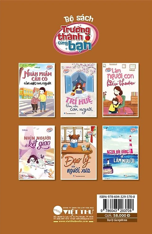 trí tuệ cổ xưa - cùng bạn trưởng thành - đạo lý của người xưa