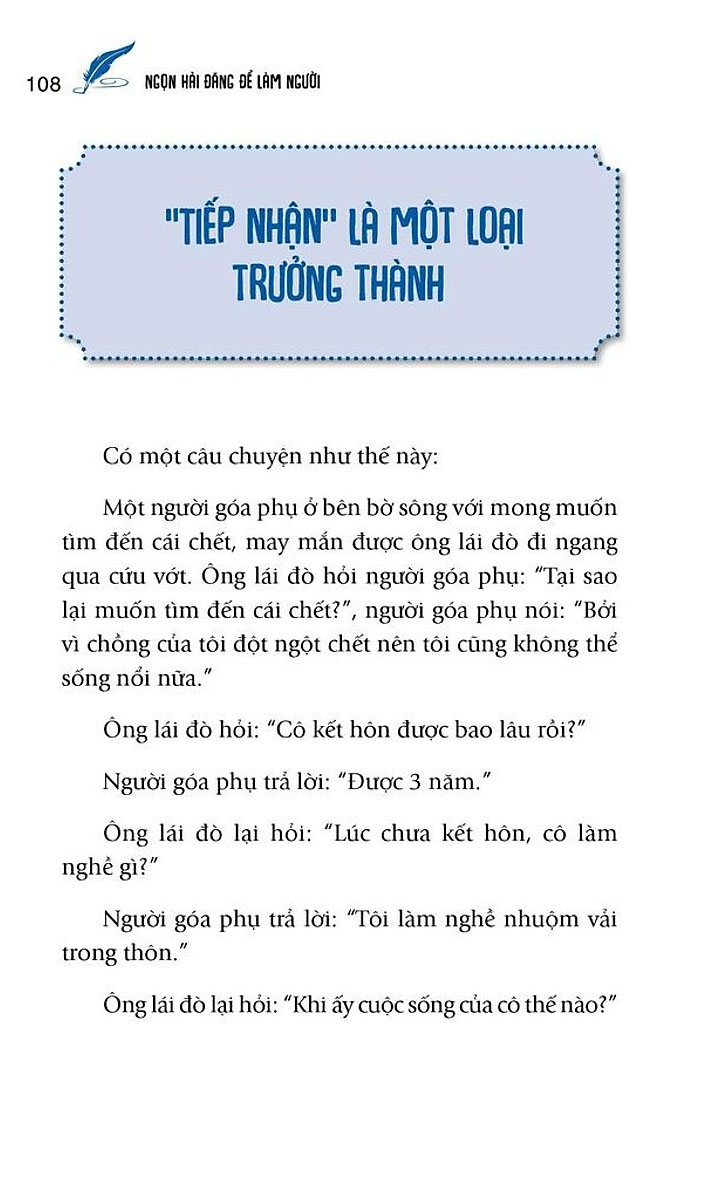 trí tuệ cổ xưa - cùng bạn trưởng thành - ngọn hải đăng để làm người