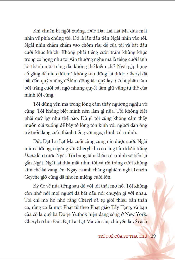 trí tuệ của sự tha thứ - the wisdom of forgiveness