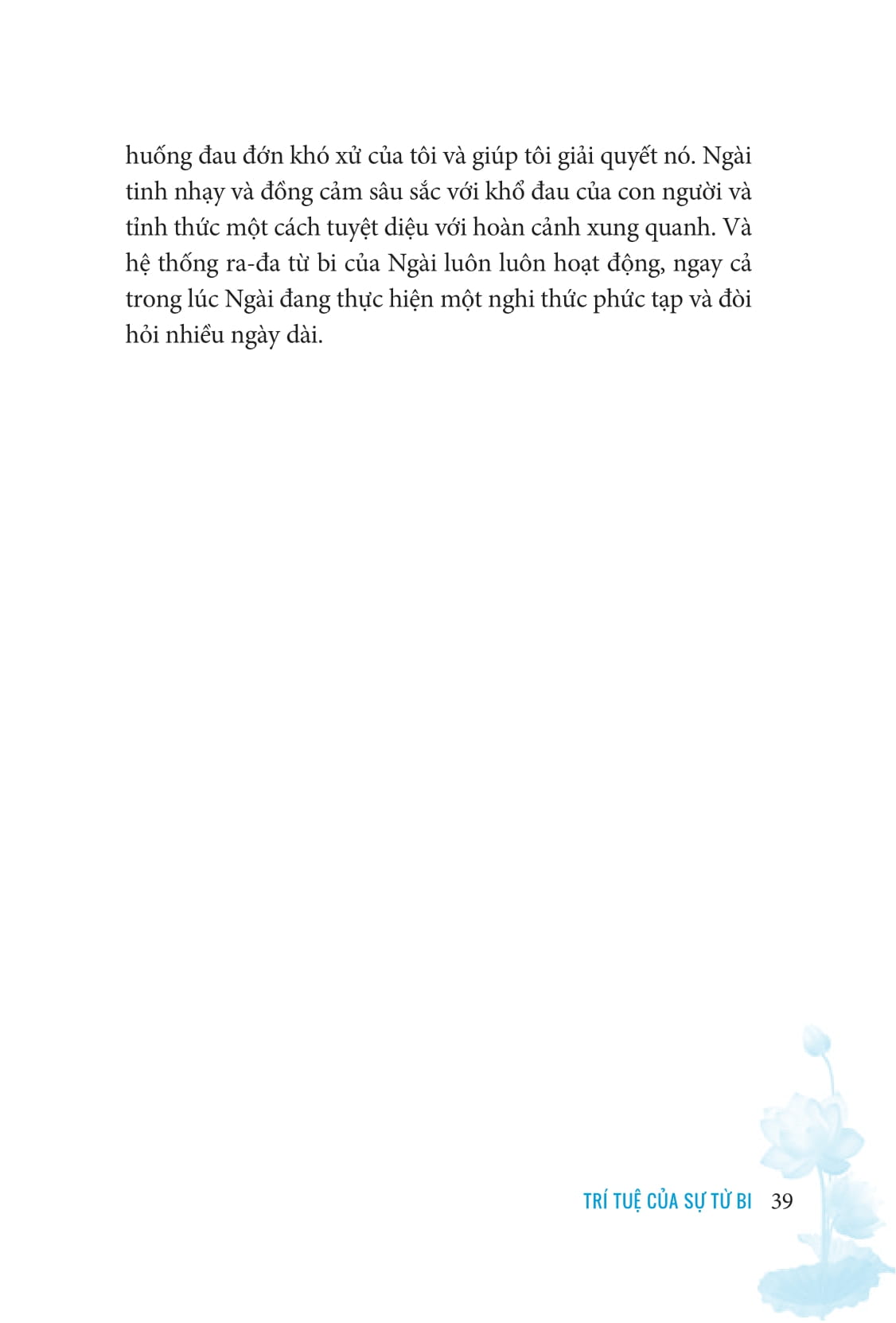 trí tuệ của sự từ bi - the wisdom of compassion