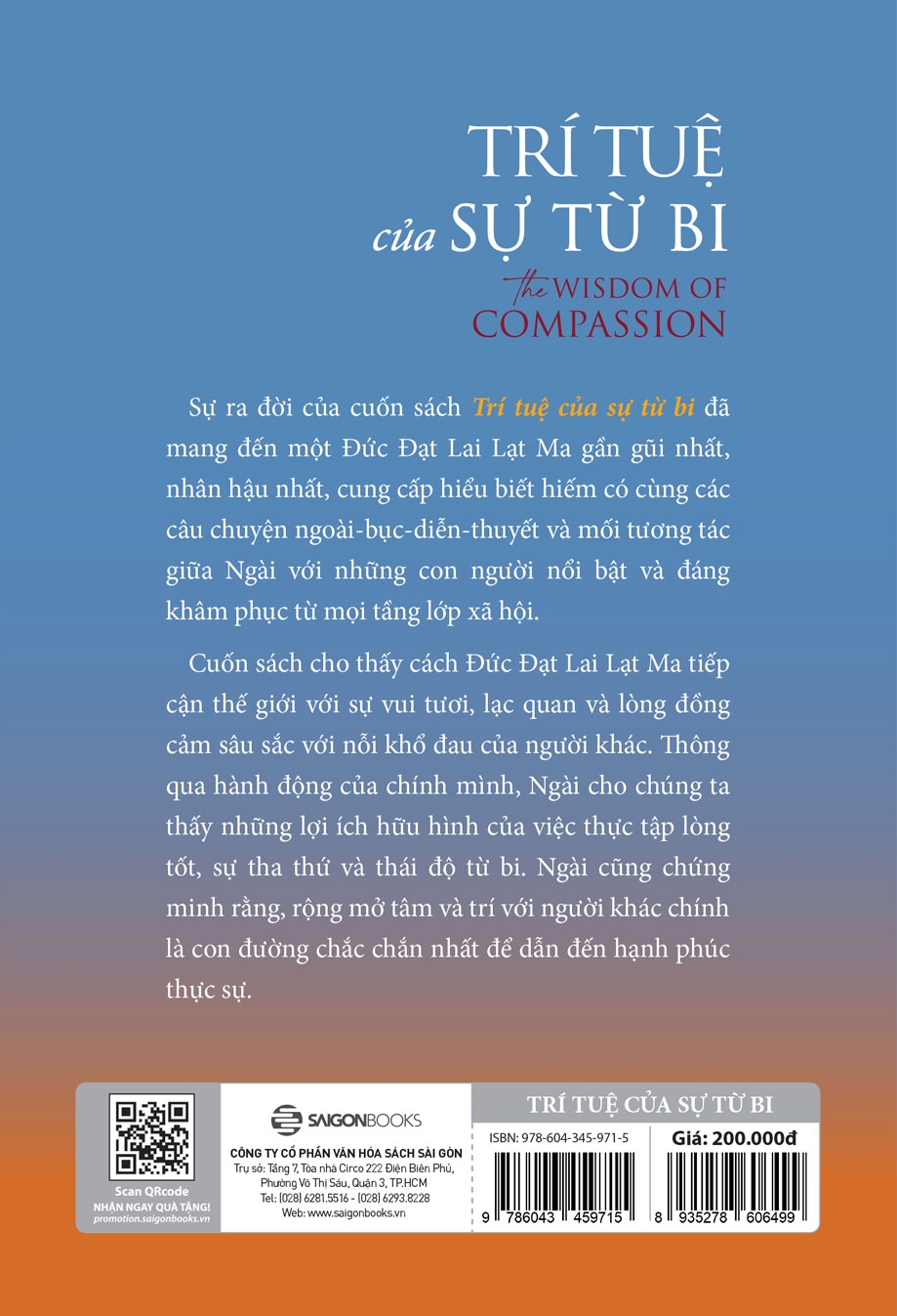 trí tuệ của sự từ bi - the wisdom of compassion