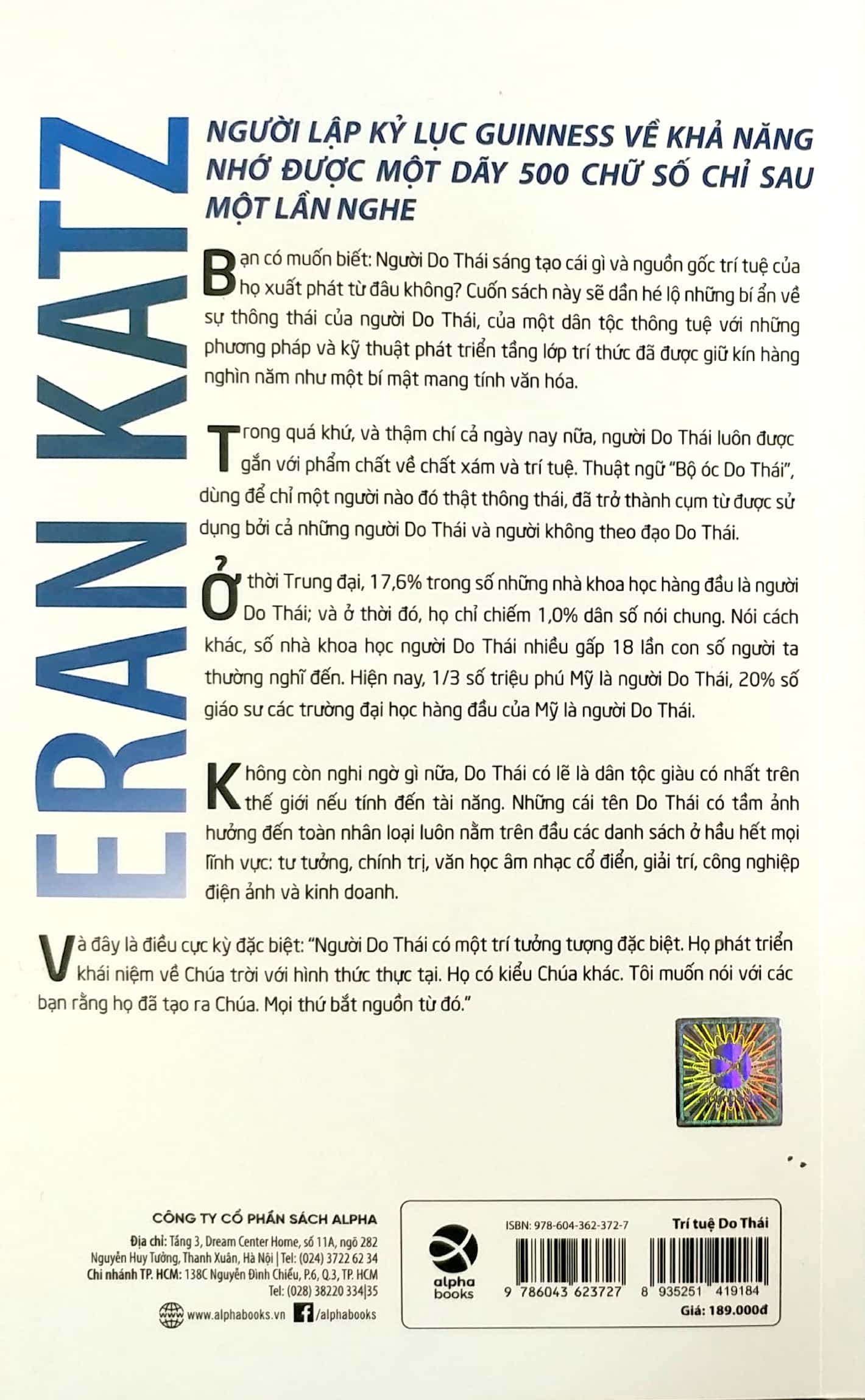 trí tuệ do thái (tái bản 2022)