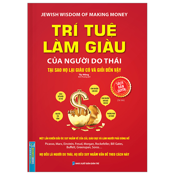 trí tuệ làm giàu của người do thái - bìa cứng