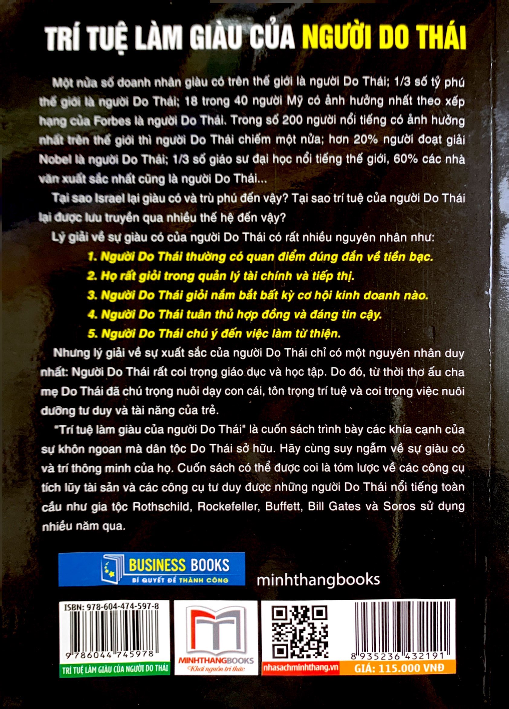 trí tuệ làm giàu của người do thái (tái bản 2023)