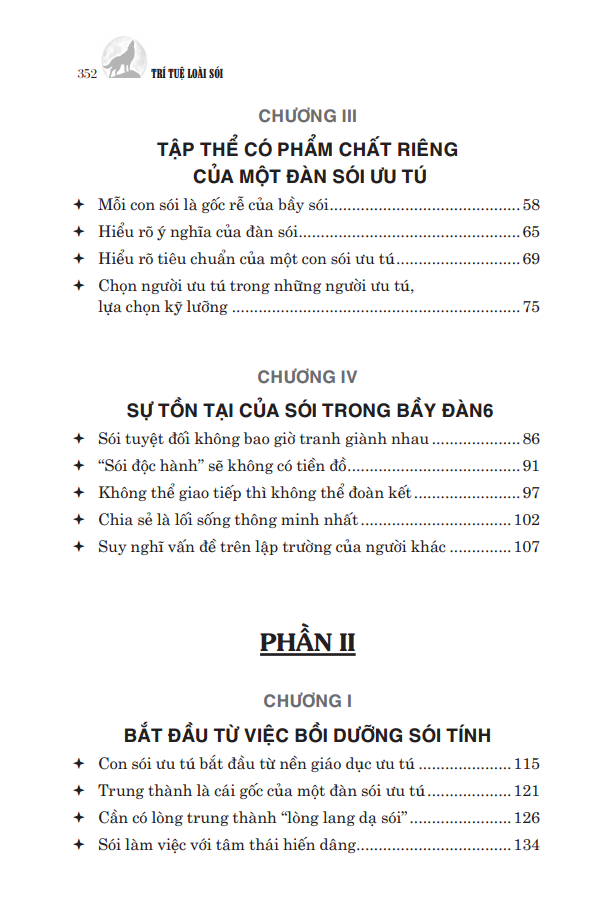 trí tuệ loại sói (tái bản)