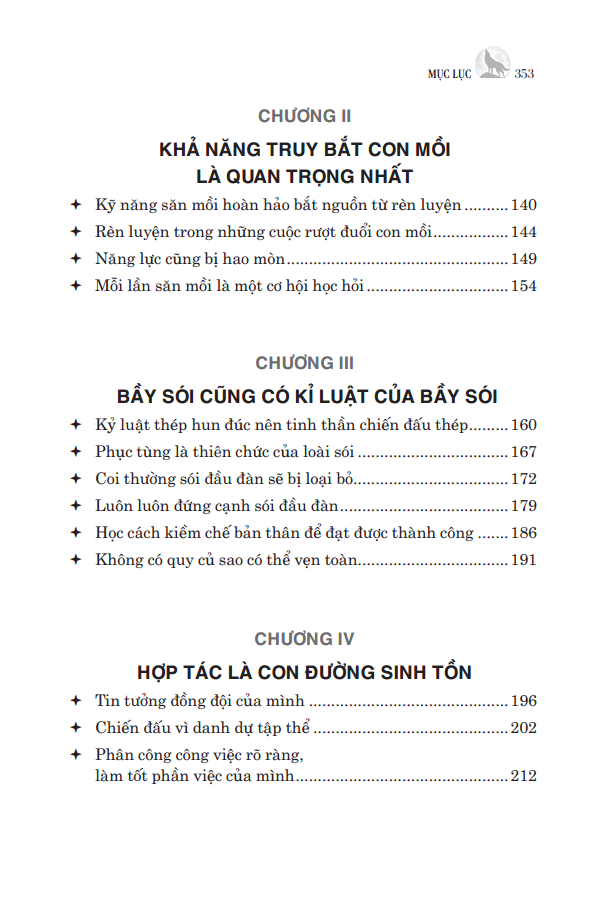 trí tuệ loại sói (tái bản)