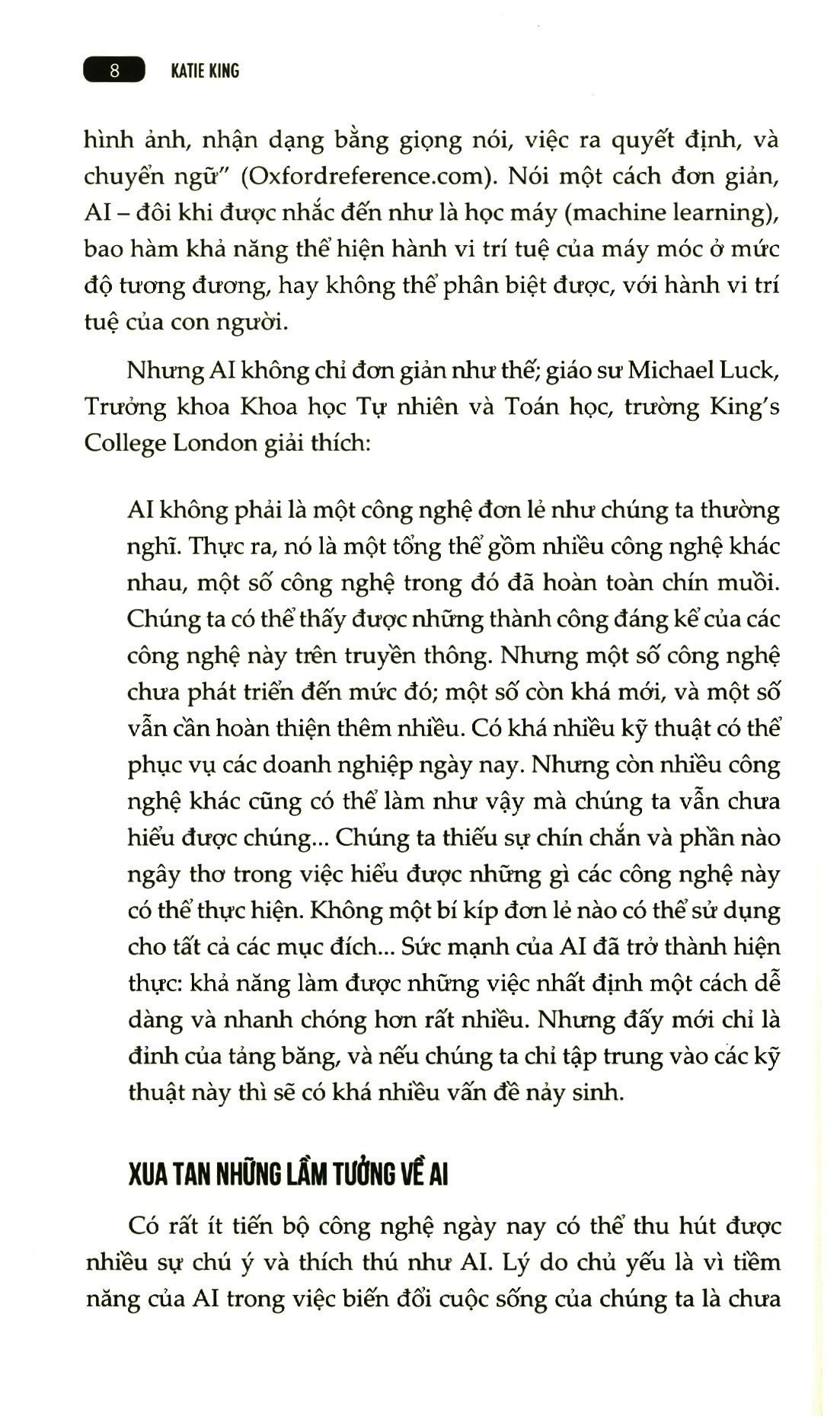 trí tuệ nhân tạo trong marketing