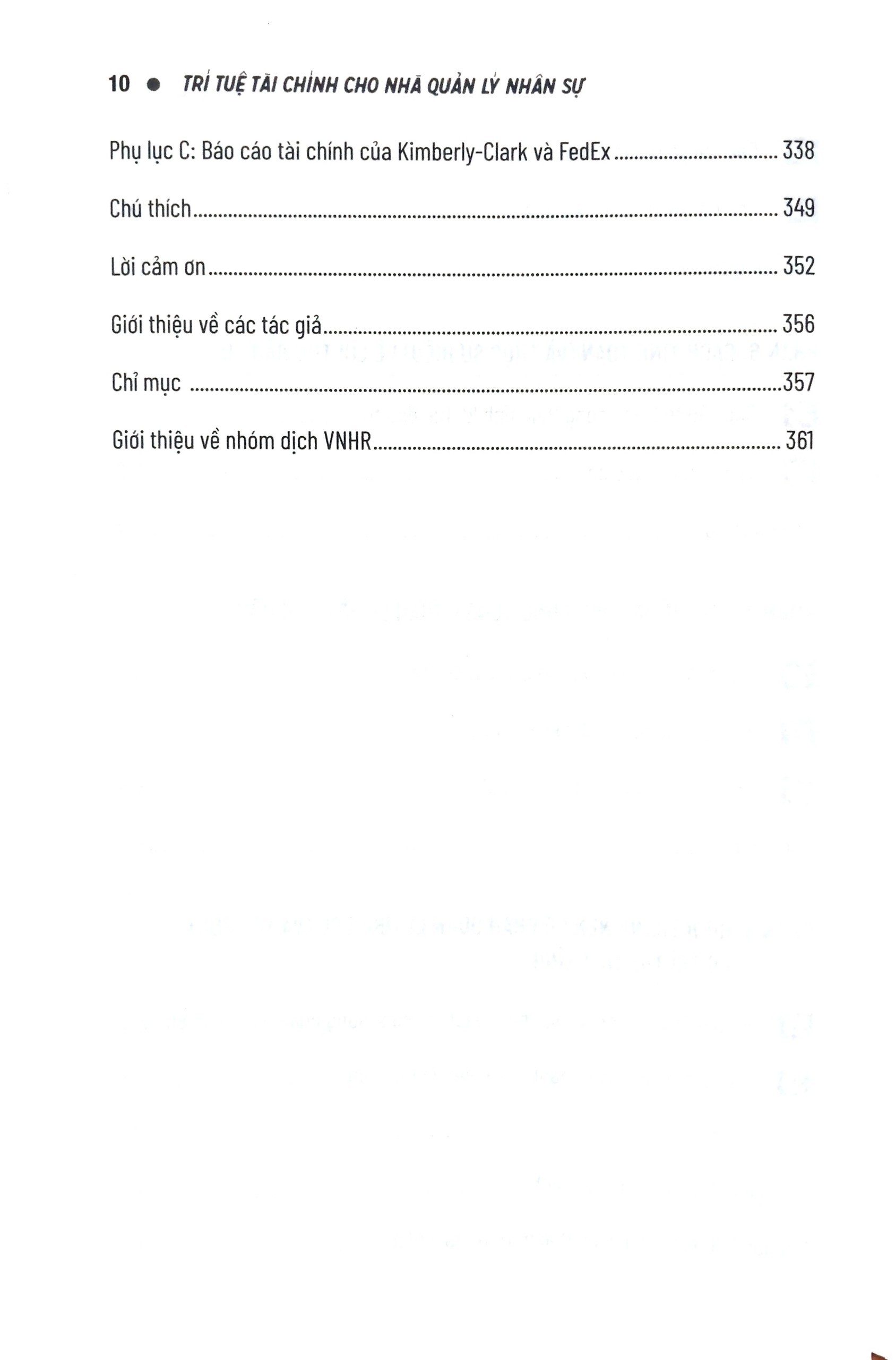 Tri Tue Tai Chinh Danh Cho Nha Quan Ly Nhan Su - Financial Intelligence