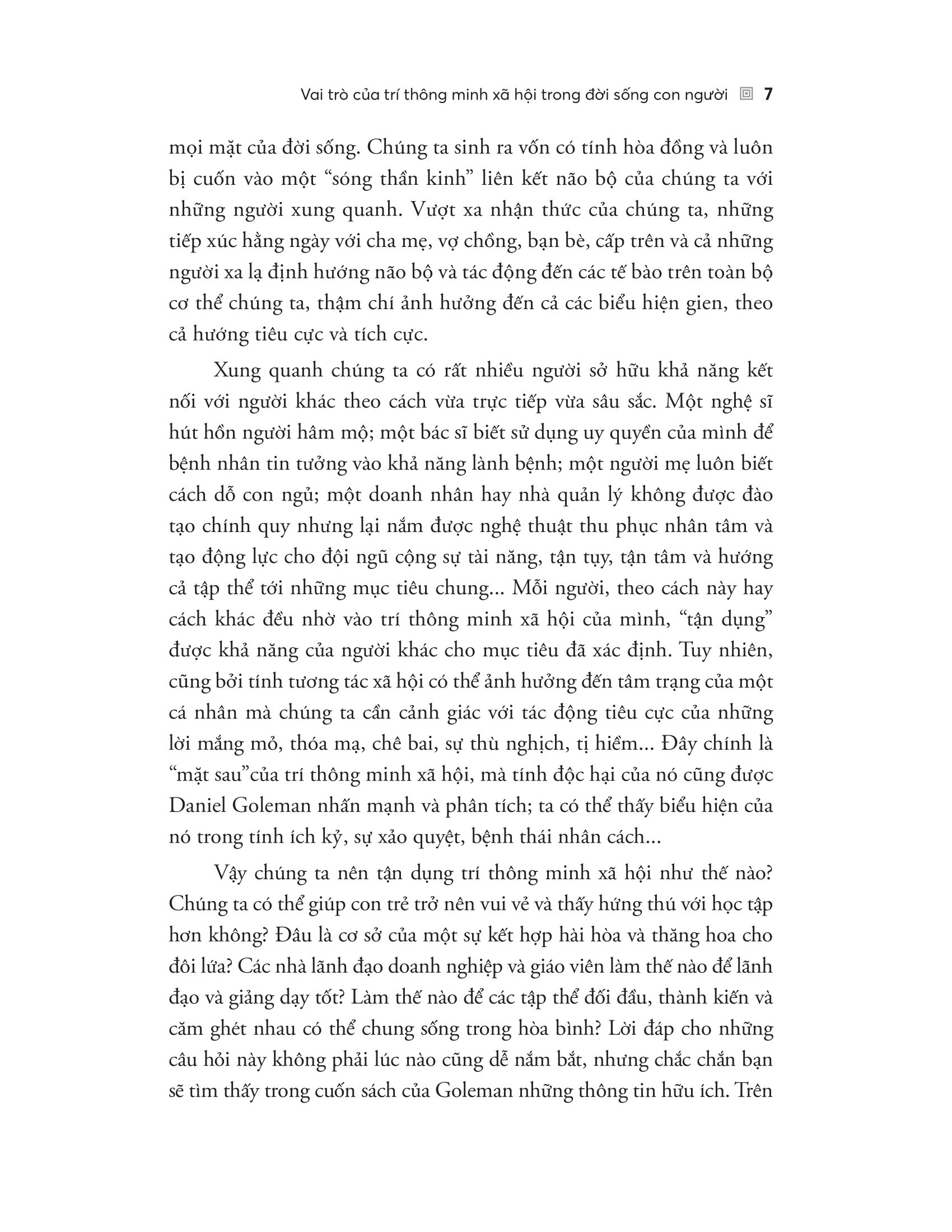 Trí Tuệ Xã Hội - Social Intelligence - Vũ Điệu Thần Kinh Kết Nối Mọi Bộ Não