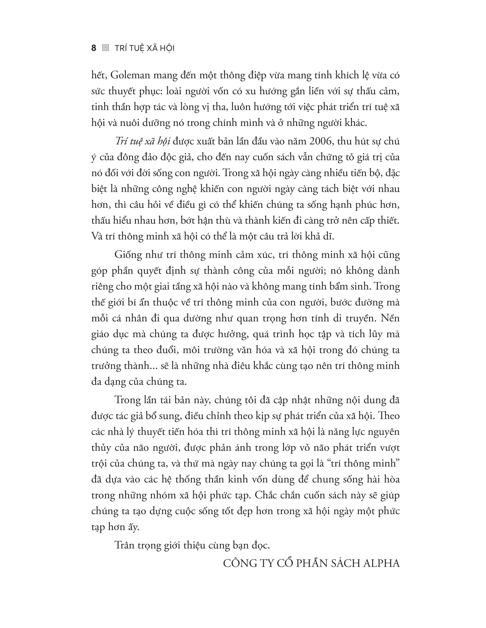 Trí Tuệ Xã Hội - Social Intelligence - Vũ Điệu Thần Kinh Kết Nối Mọi Bộ Não