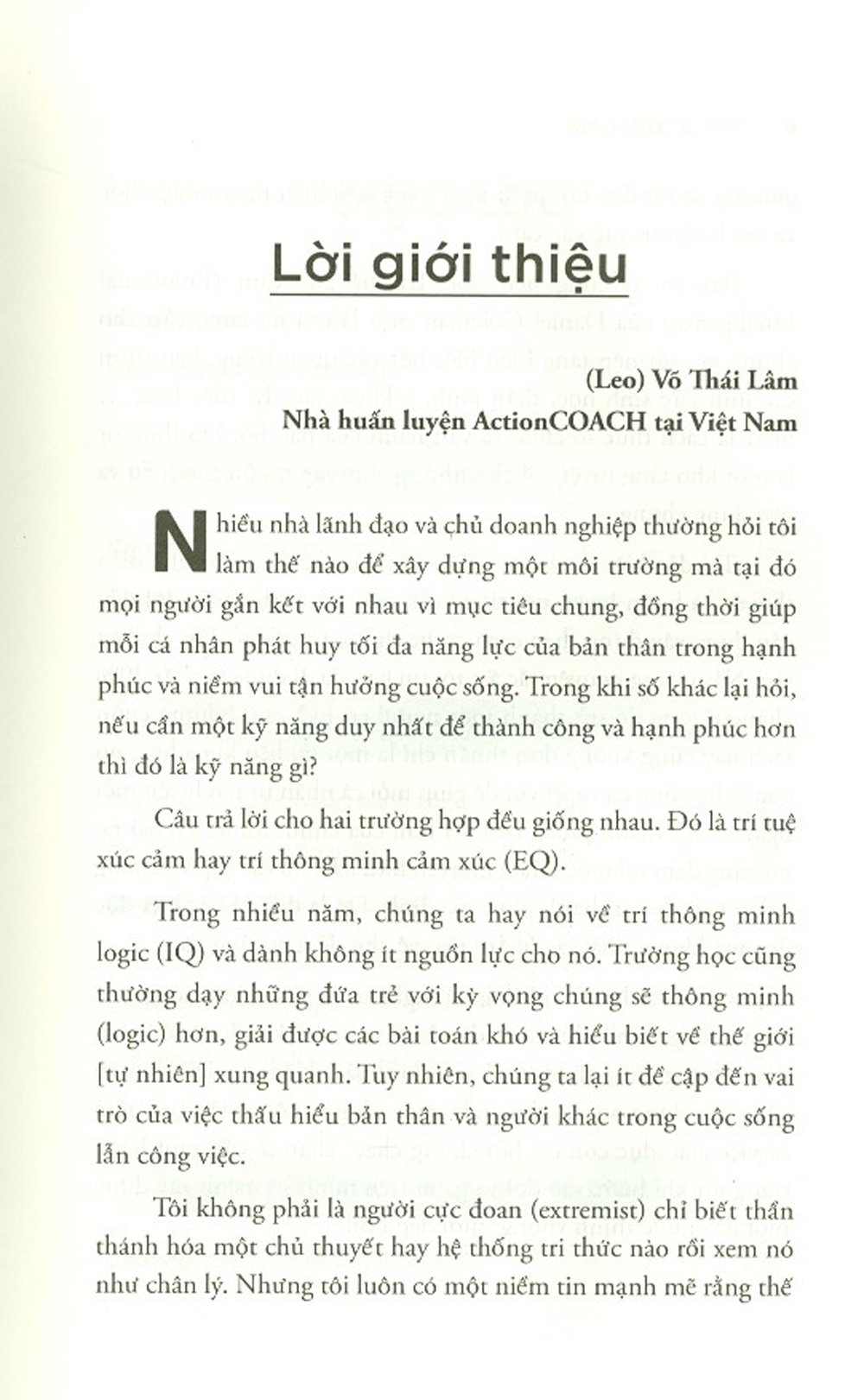 trí tuệ xúc cảm