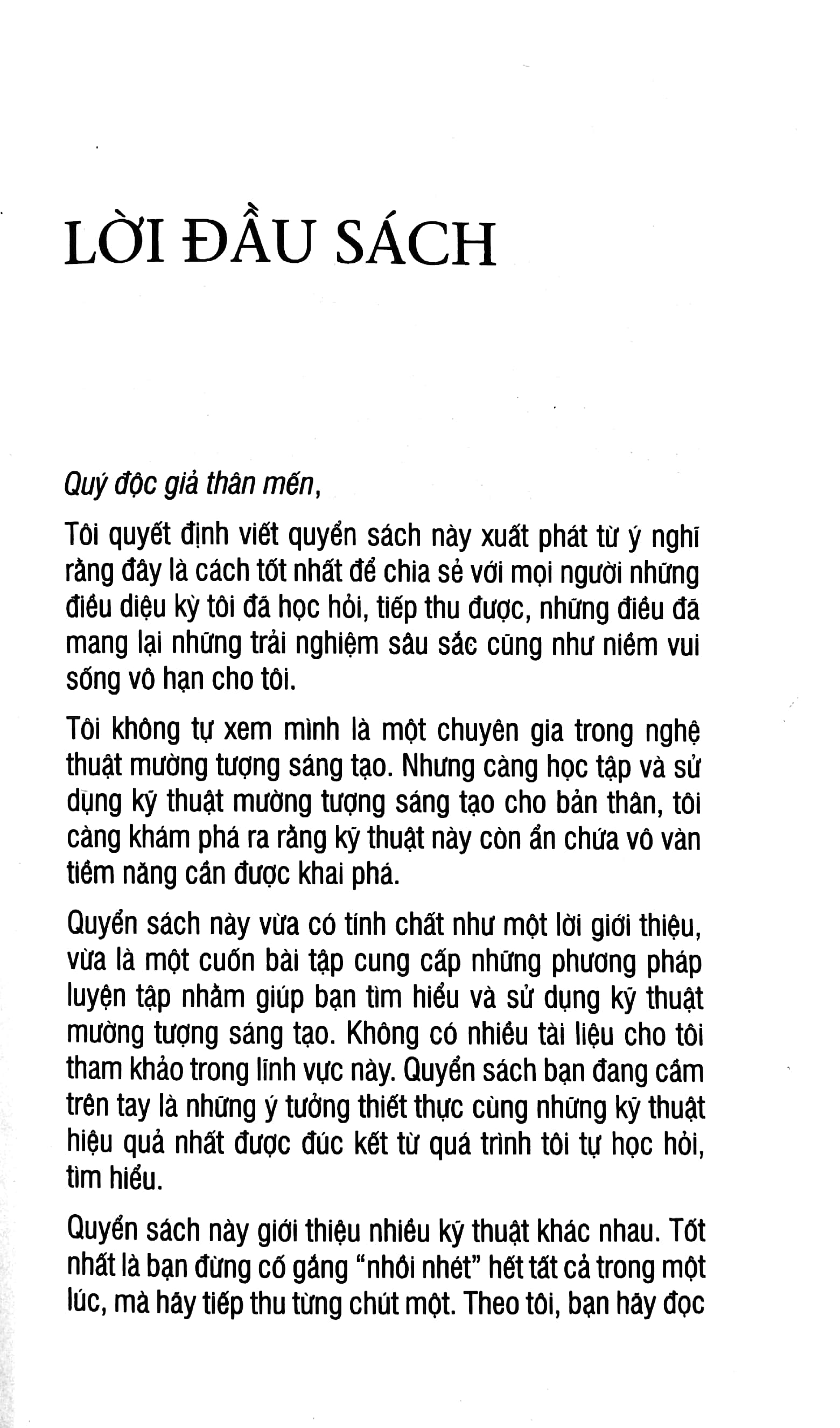 trí tưởng tượng mở con đường (tái bản)