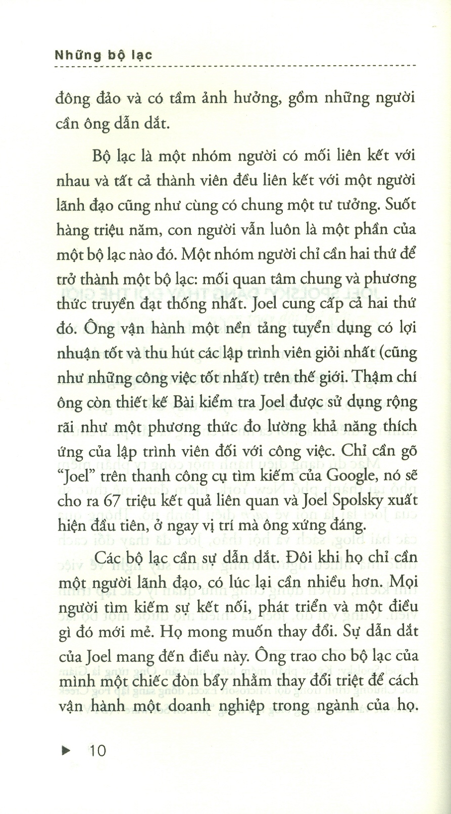 tribes - những bộ lạc: marketing thống lĩnh người dùng