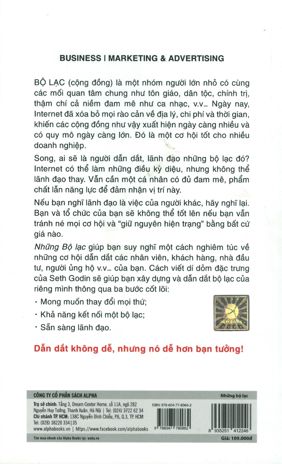 tribes - những bộ lạc: marketing thống lĩnh người dùng