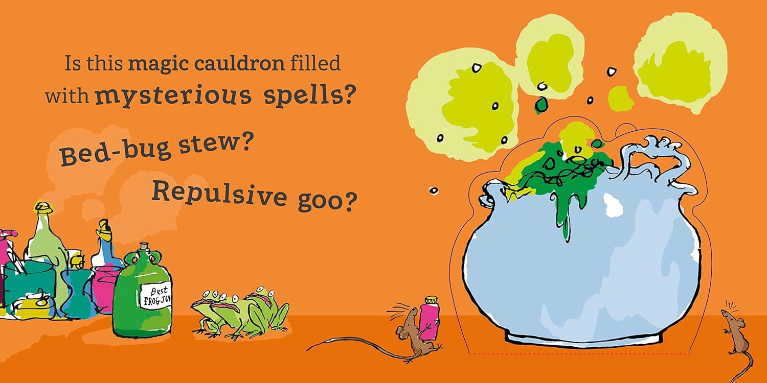 trick or treat - with lift-the-flap surprises!