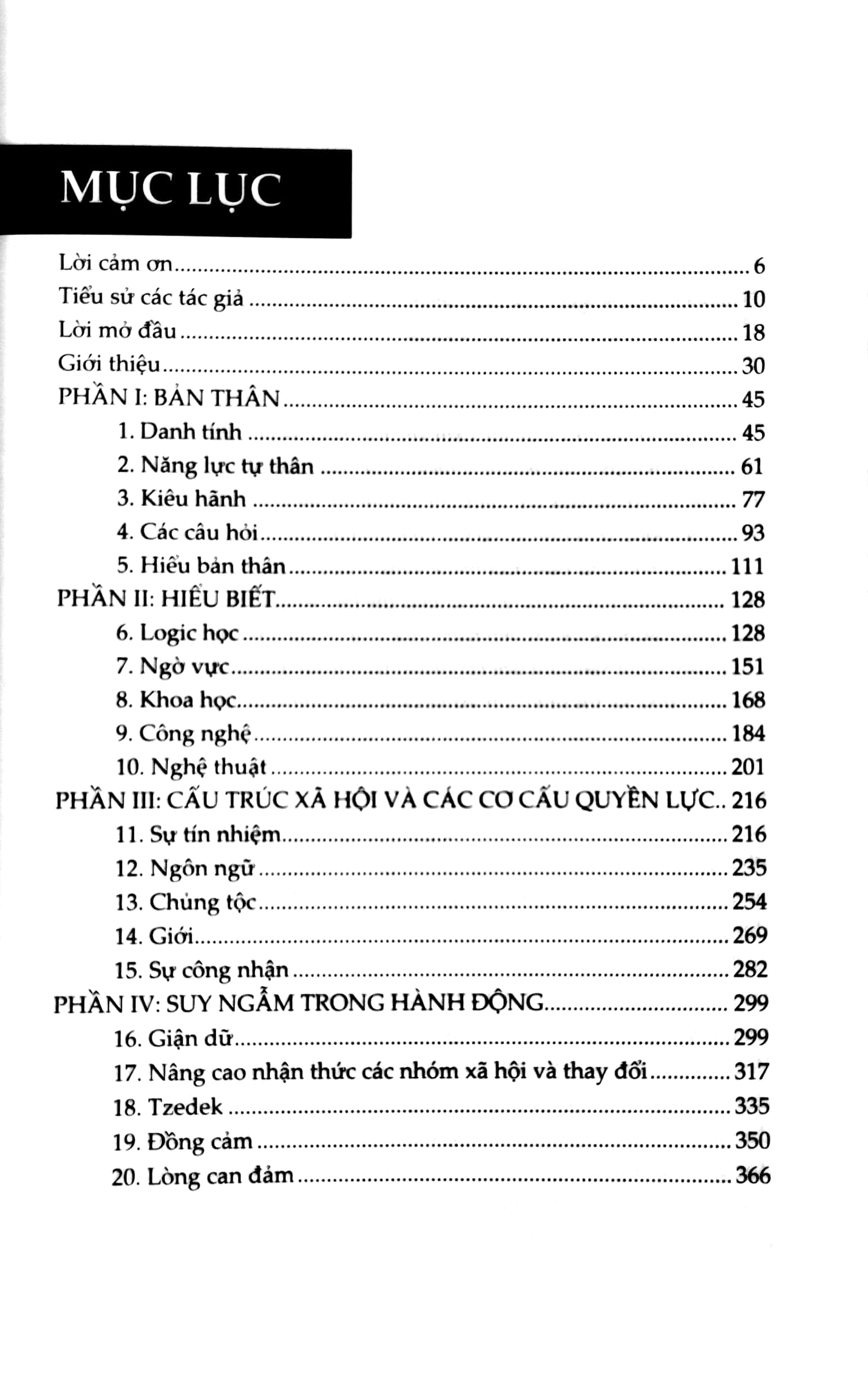 triết học cho con gái