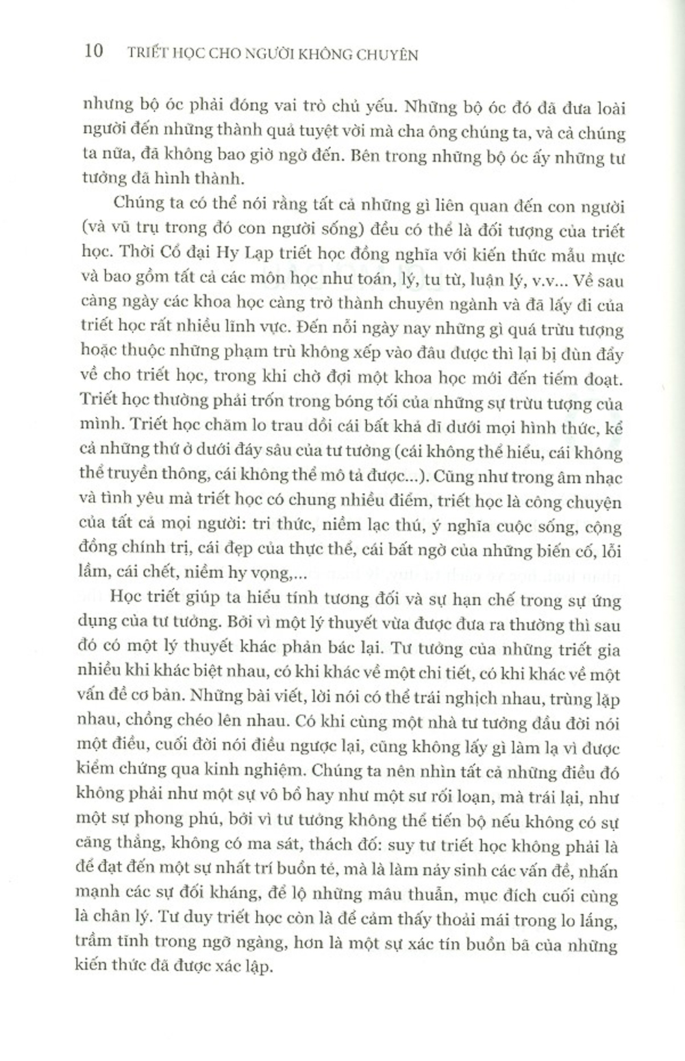 triết học cho người không chuyên (tái bản 2020)