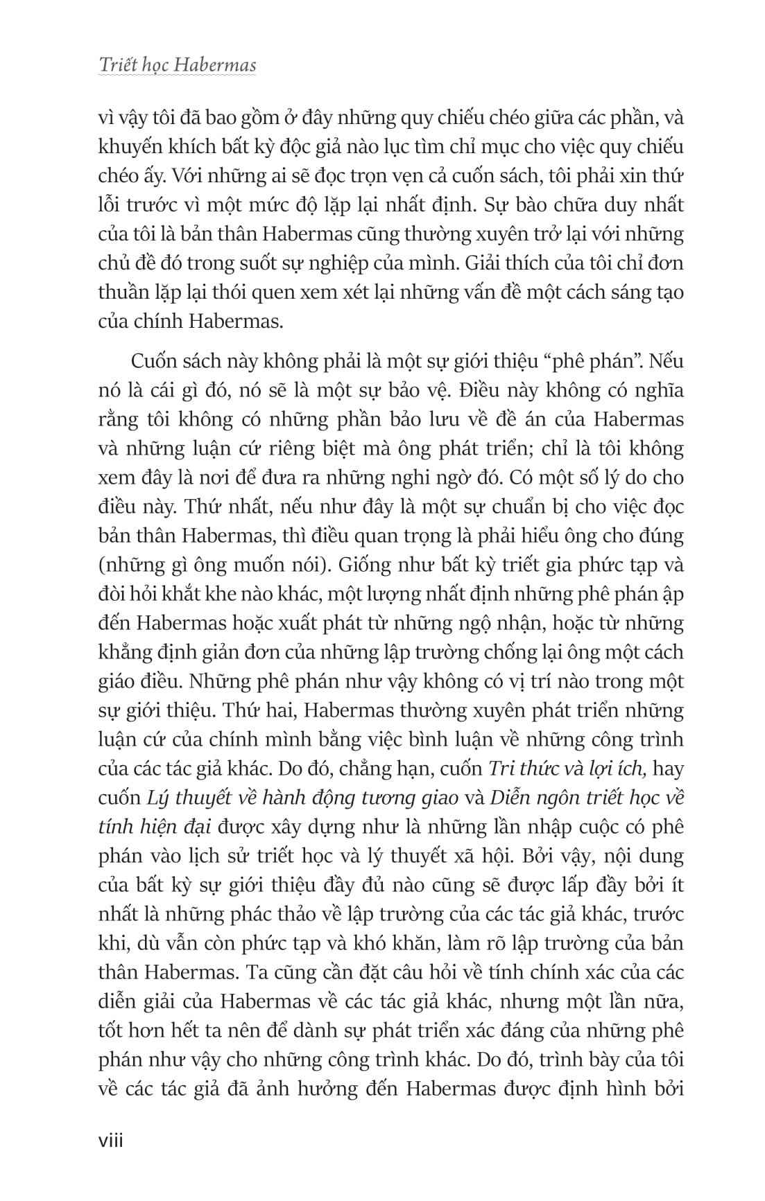 Triet hoc Habermas - The Philosophy of Habermas - Bia Cung