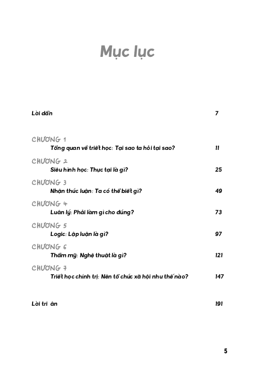 triết học kỳ thú dành cho tuổi mới lớn