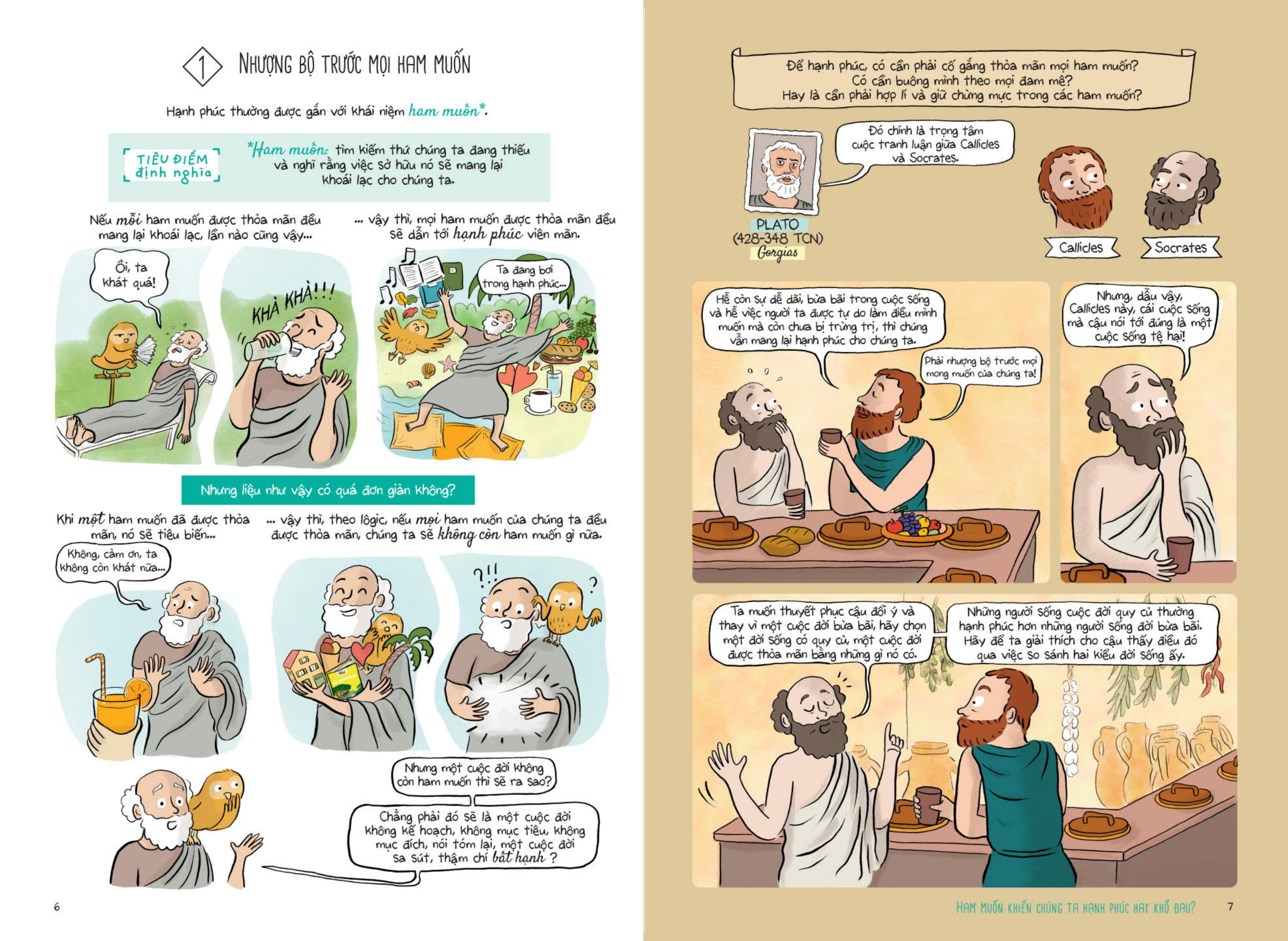 Triet Hoc Pho Thong Bang Tranh - Hanh Phuc