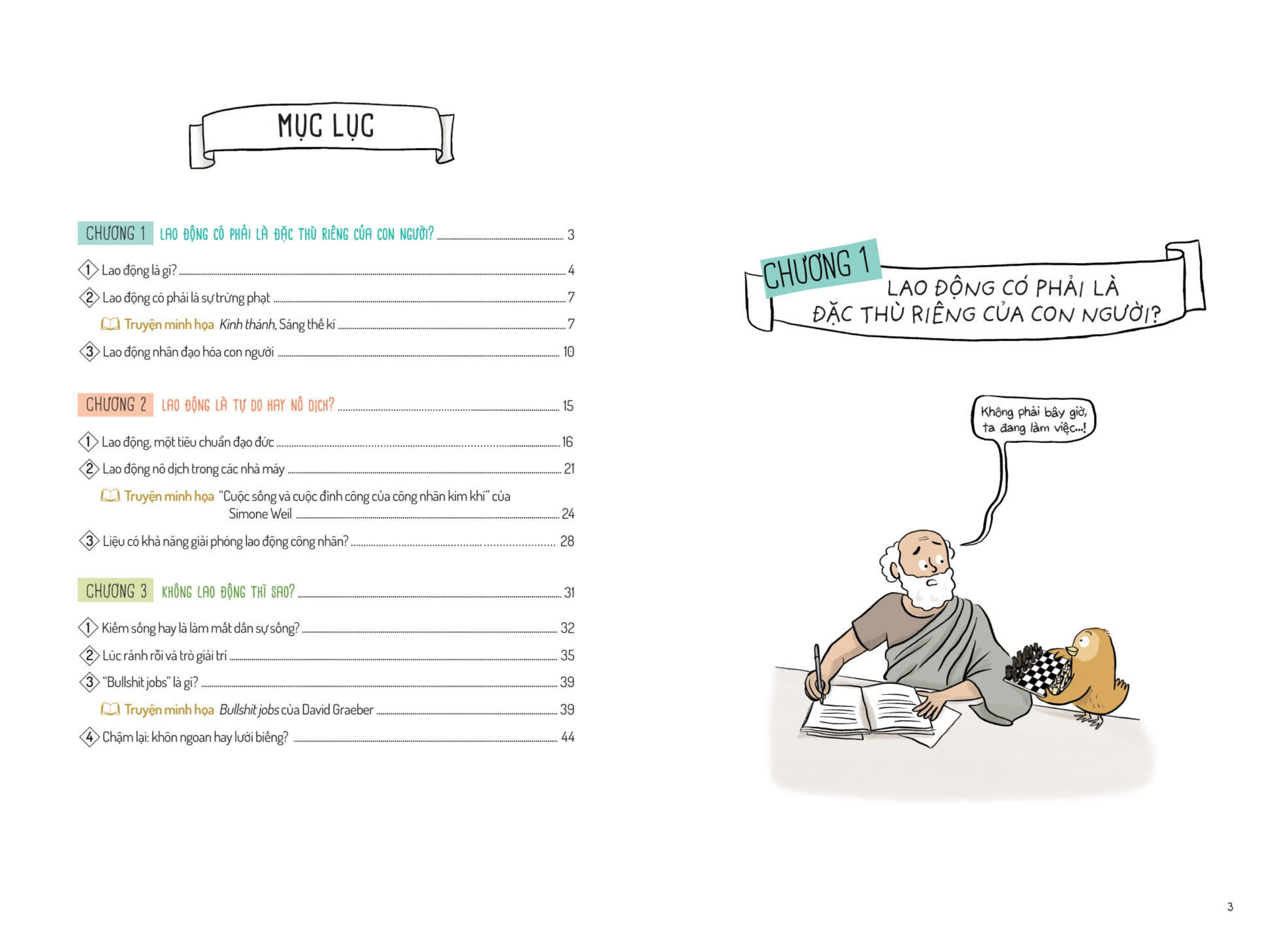 Triet Hoc Pho Thong Bang Tranh - Lao Dong