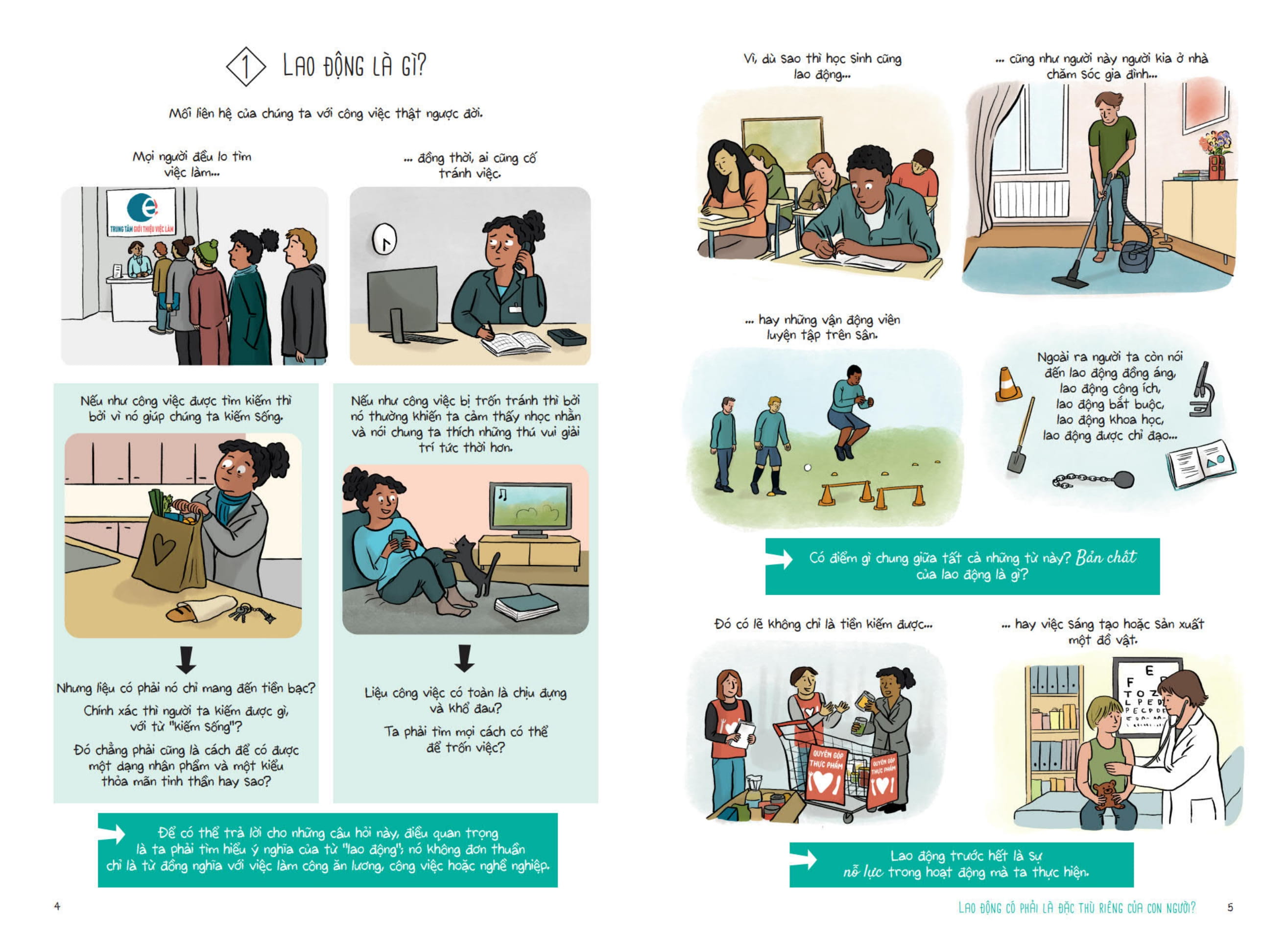 Triet Hoc Pho Thong Bang Tranh - Lao Dong