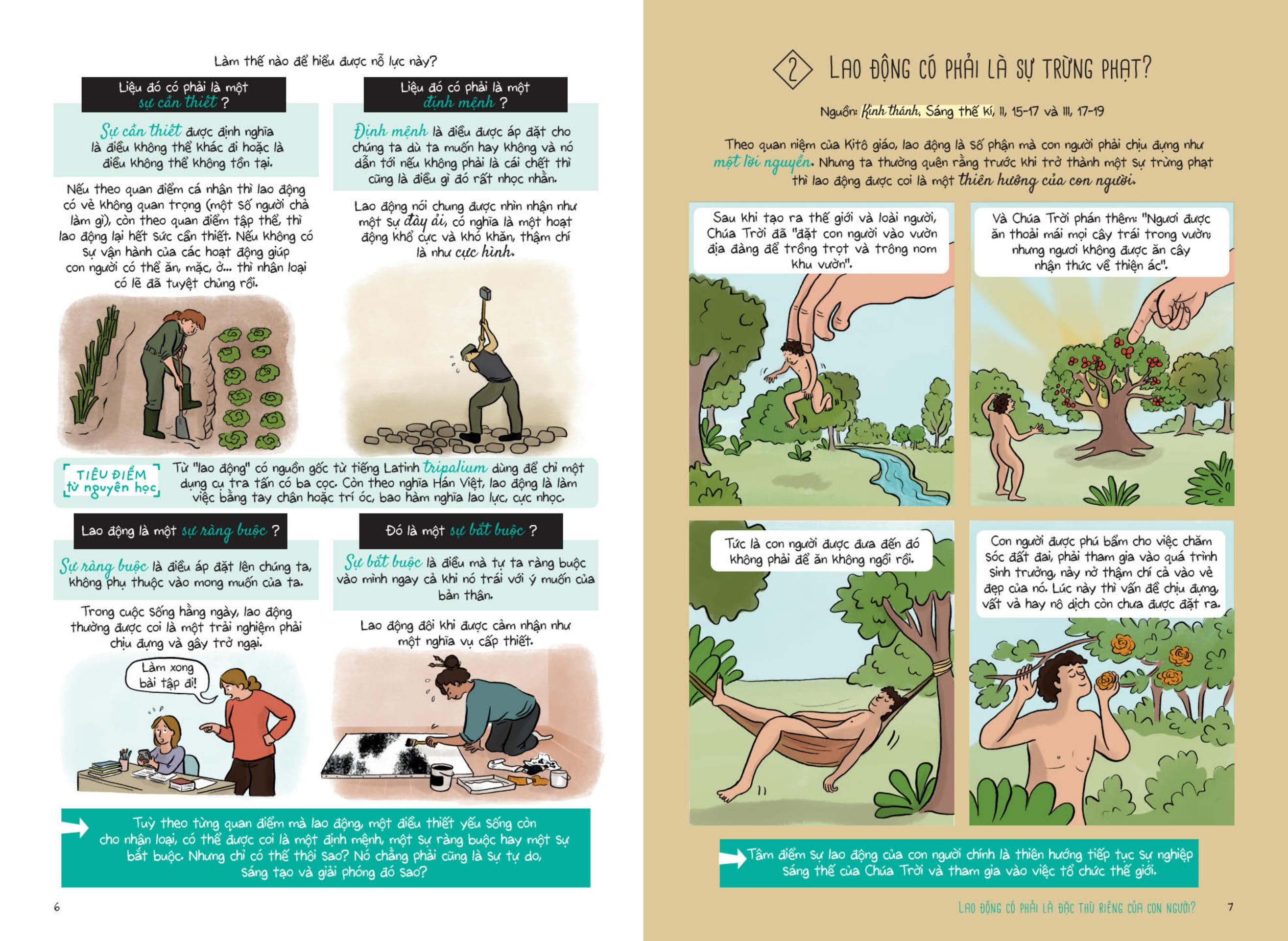 Triet Hoc Pho Thong Bang Tranh - Lao Dong