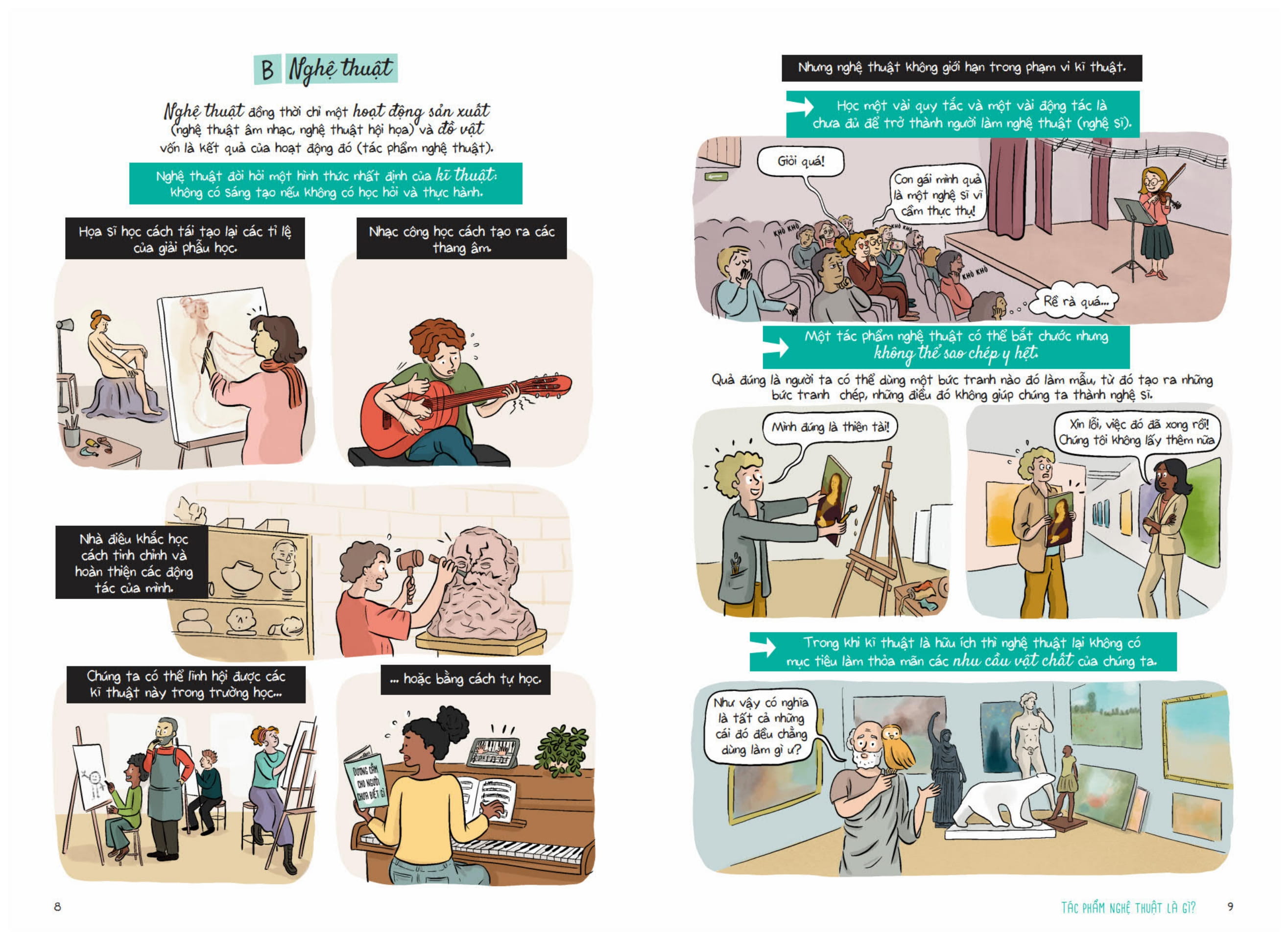 Triet Hoc Pho Thong Bang Tranh - Nghe Thuat