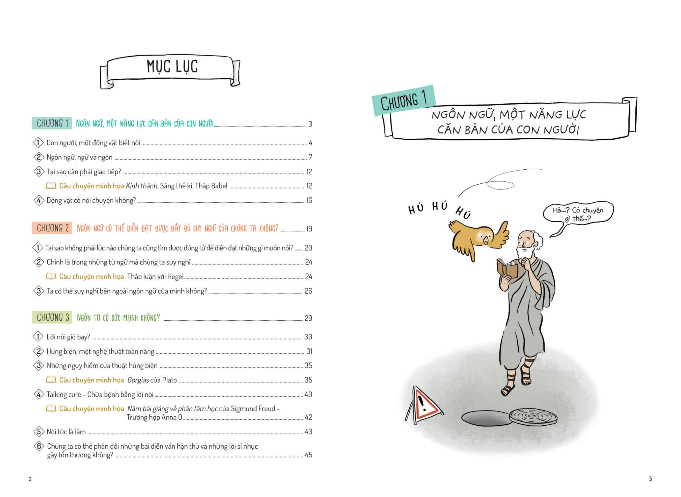 Triet Hoc Pho Thong Bang Tranh - Ngon Ngu