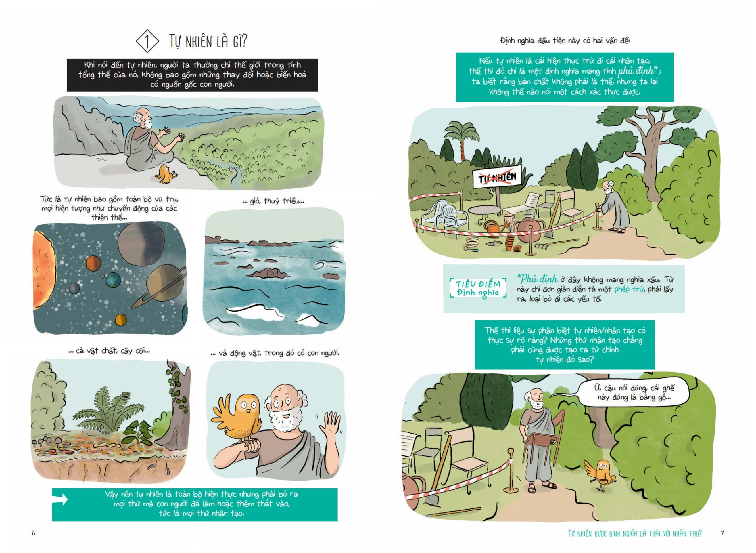 Triet Hoc Pho Thong Bang Tranh - Tu Nhien