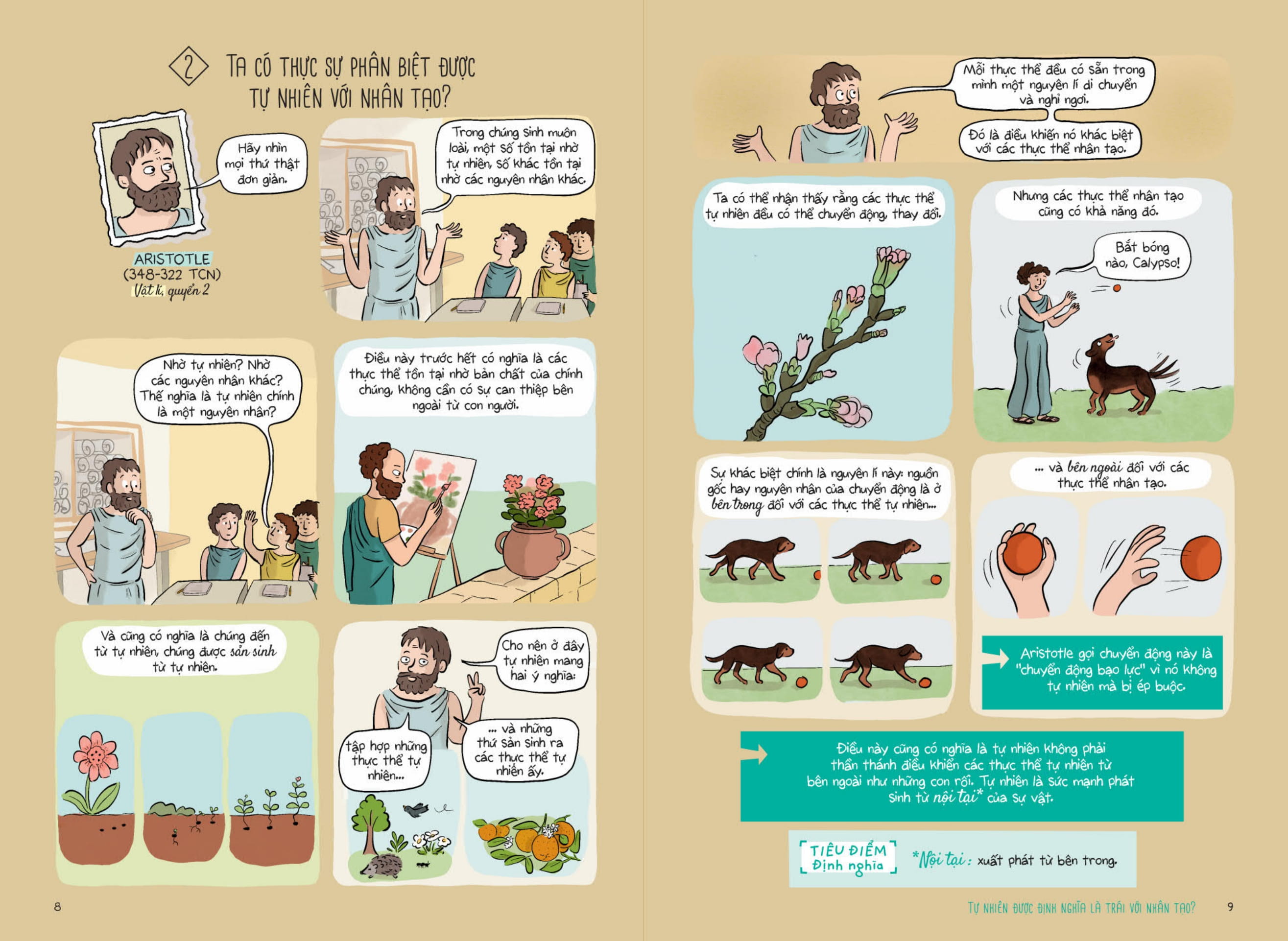 Triet Hoc Pho Thong Bang Tranh - Tu Nhien