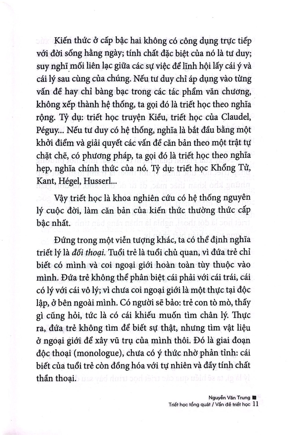 triết học tổng quát - vấn đề triết học