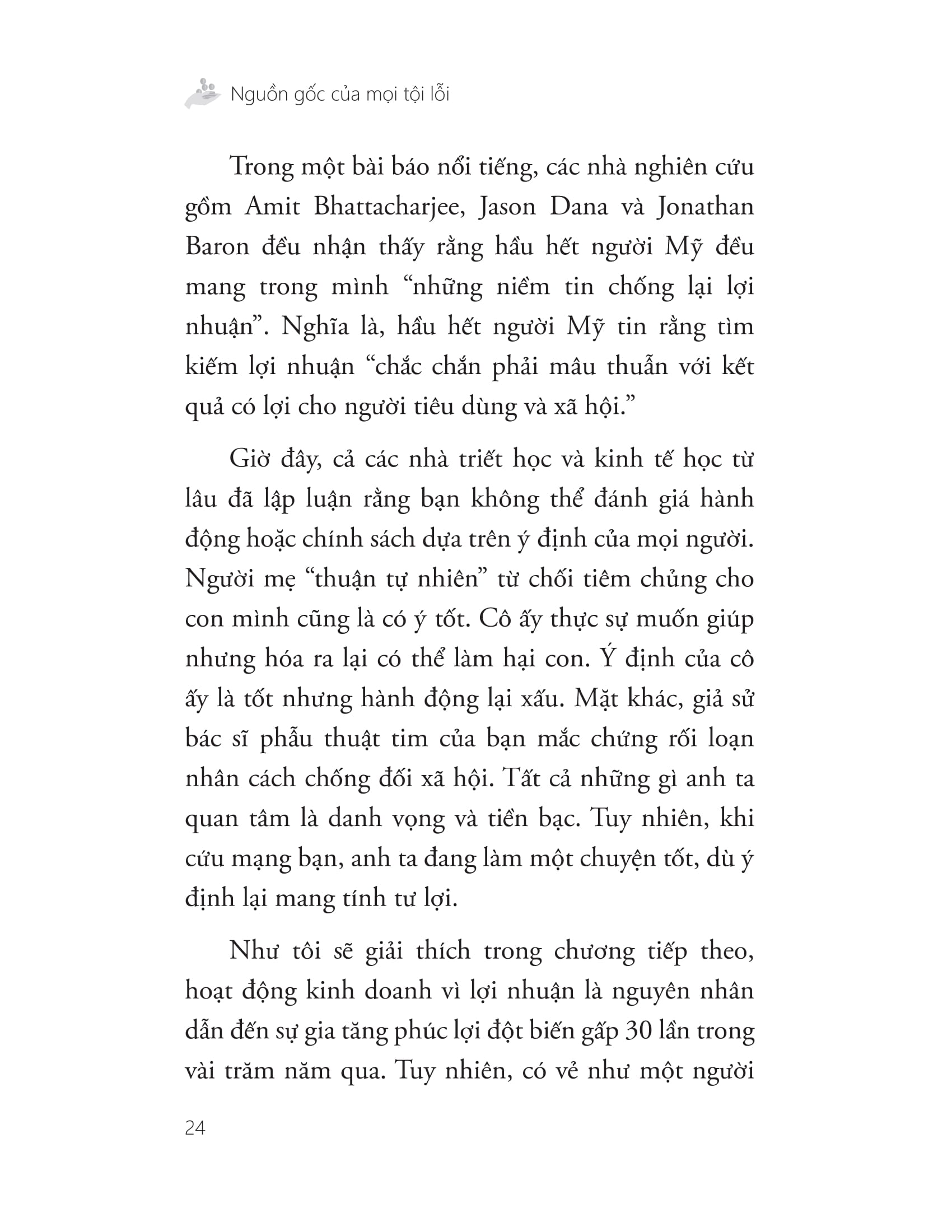 triết lí của người giàu sang