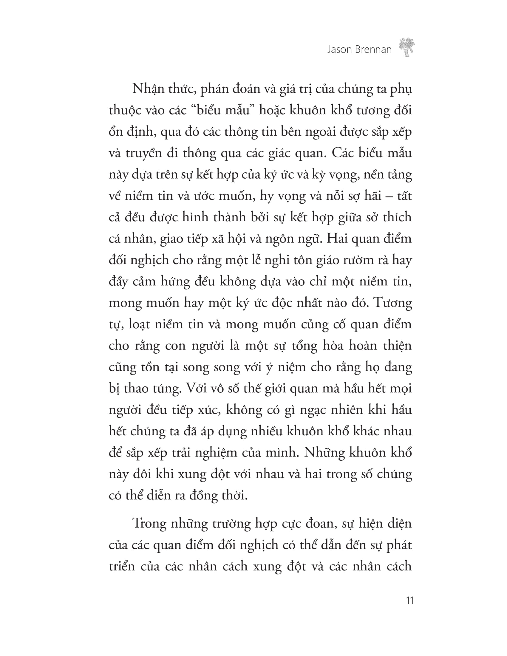 triết lí của người hai mặt